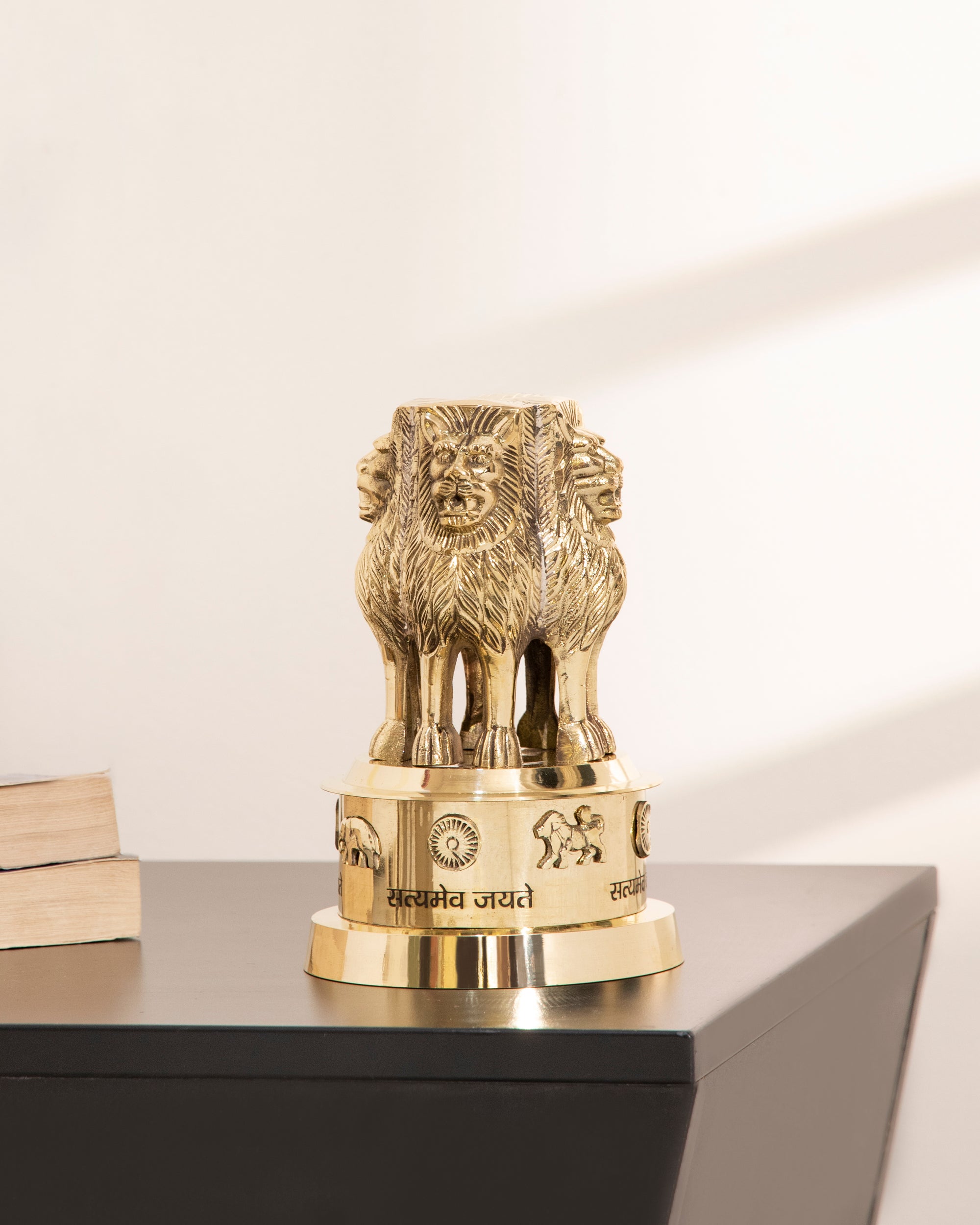 Brass Ashok Stambh - 8 Inch