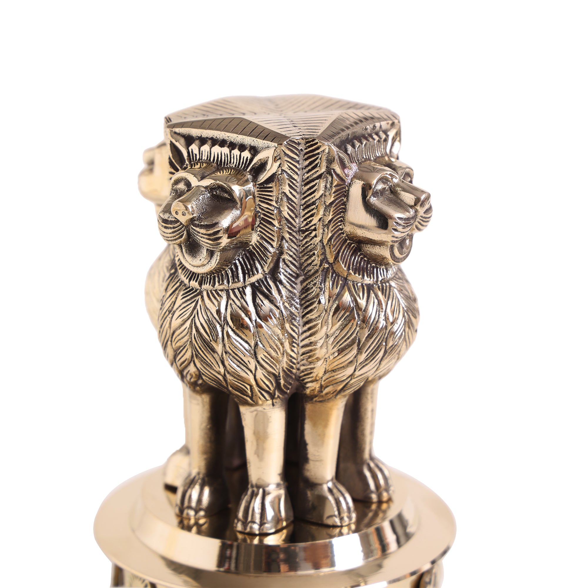 Brass Ashok Stambh - 10 Inch