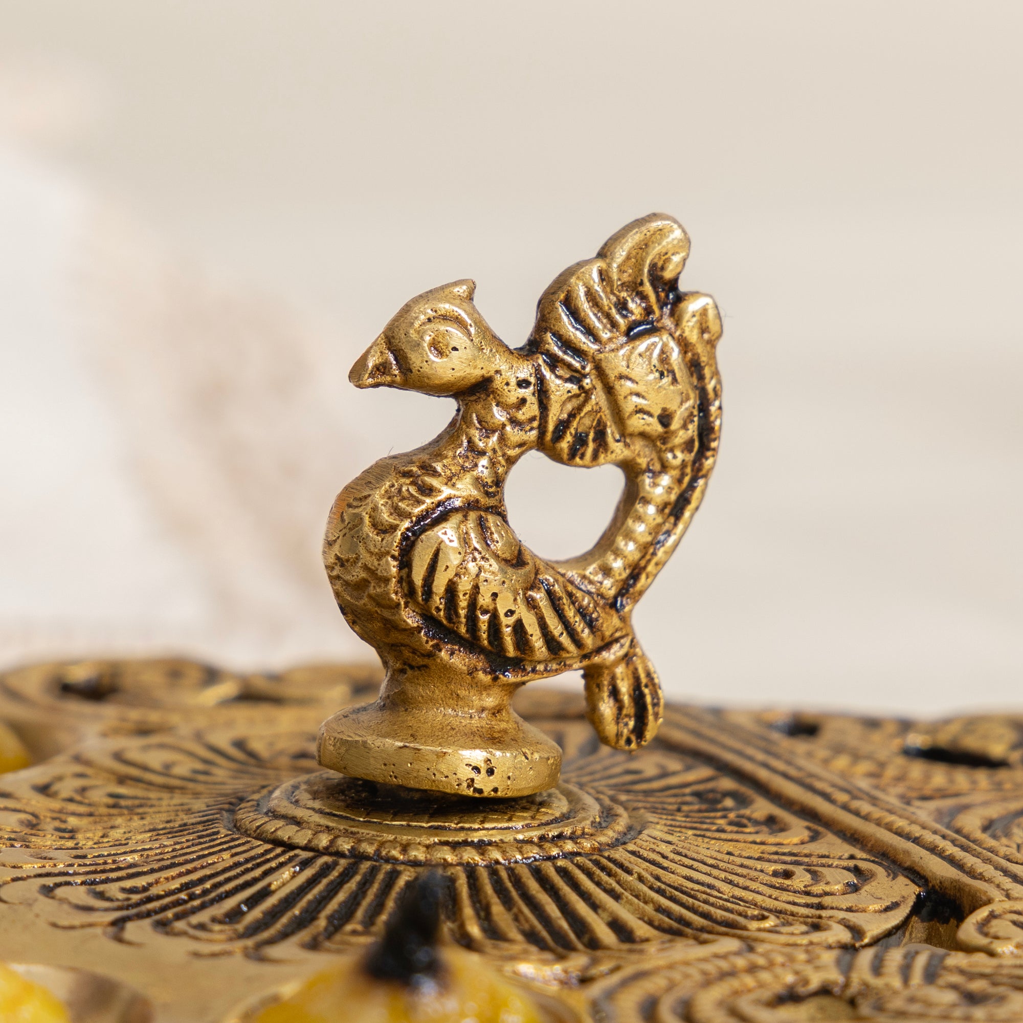 Brass Panch Aarti Diya