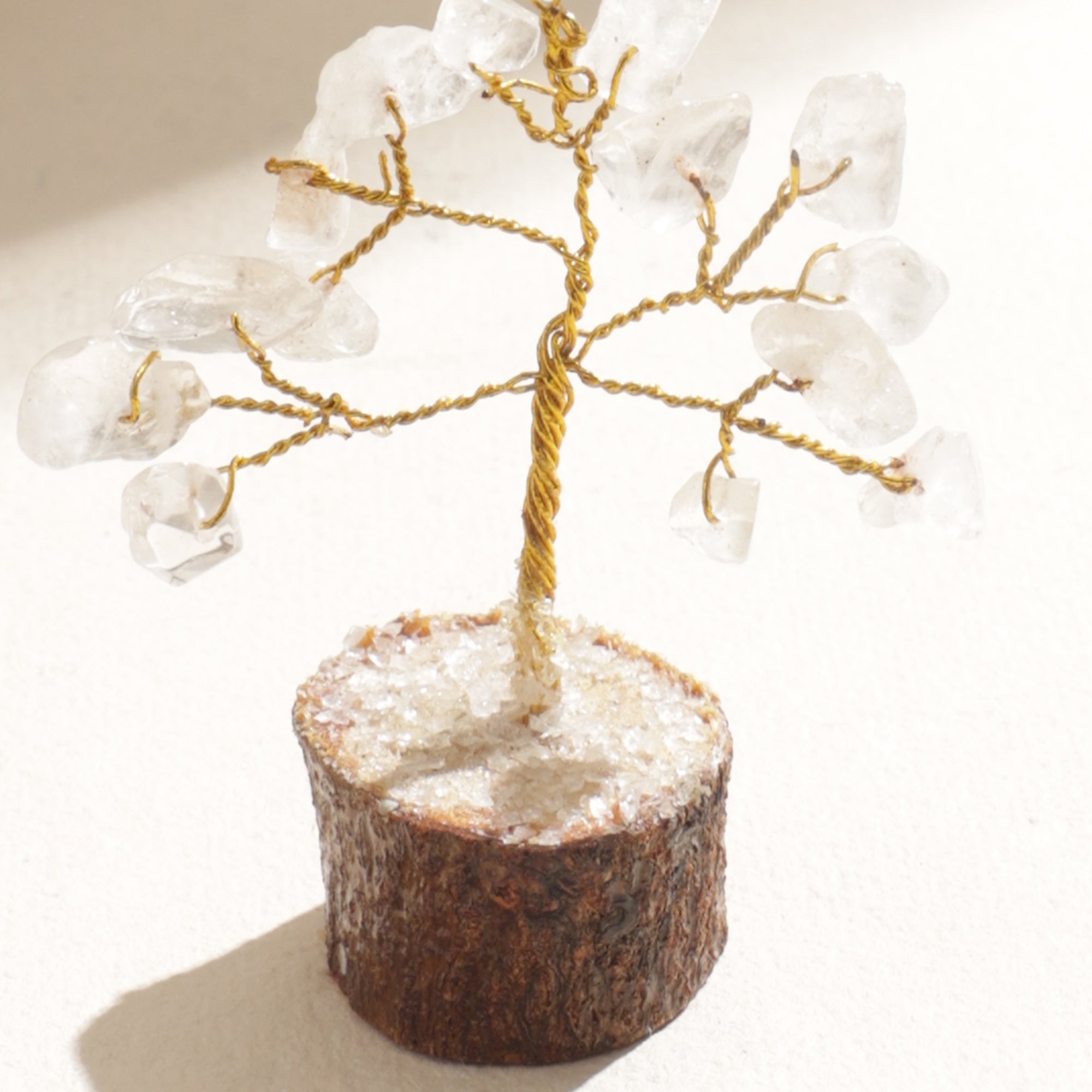 Clear Quartz Mini Crystal Tree