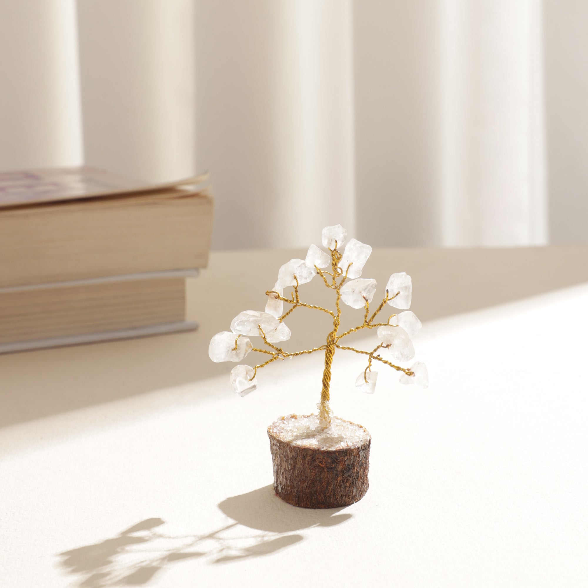 Clear Quartz Mini Crystal Tree