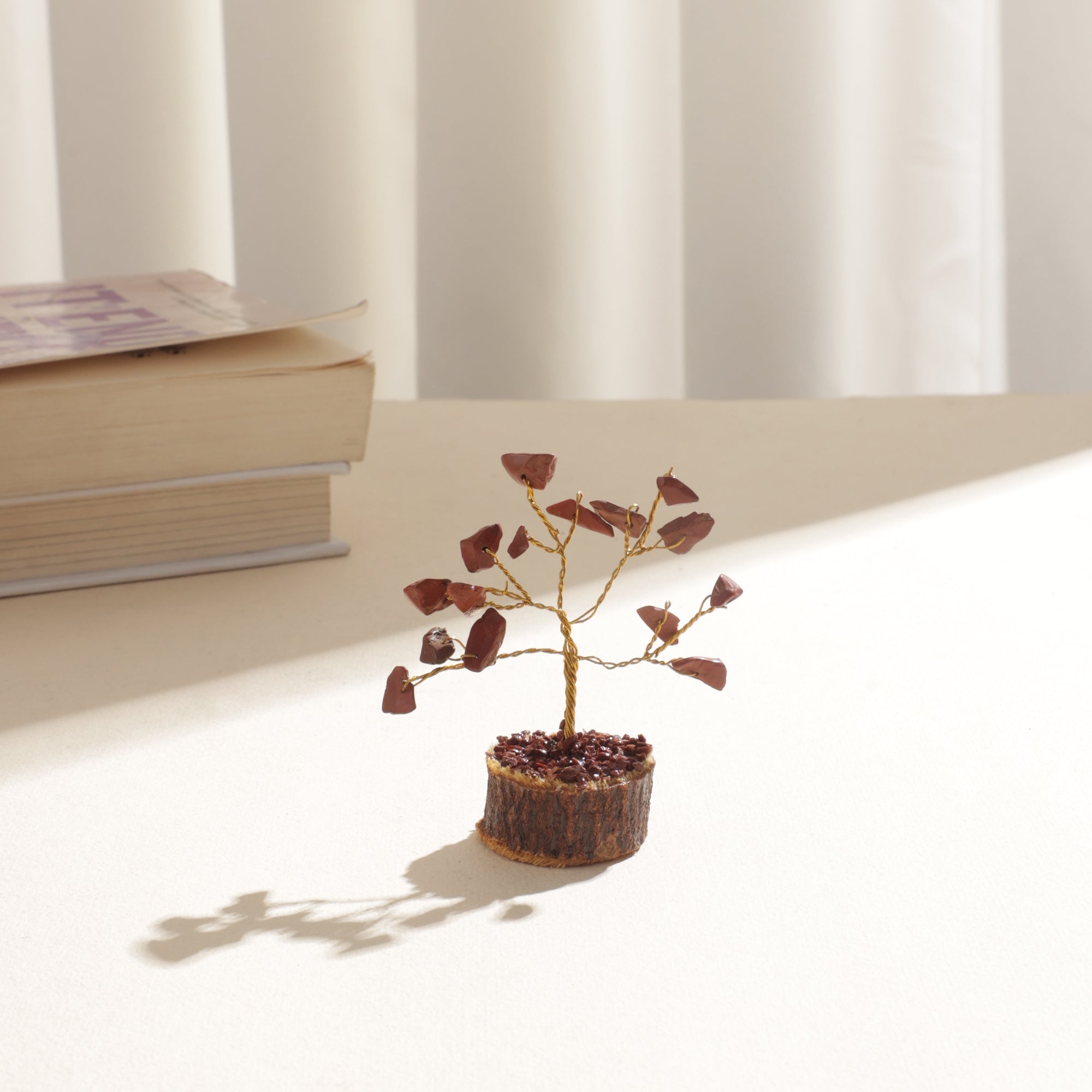Red jasper Healing Stone Mini Tree