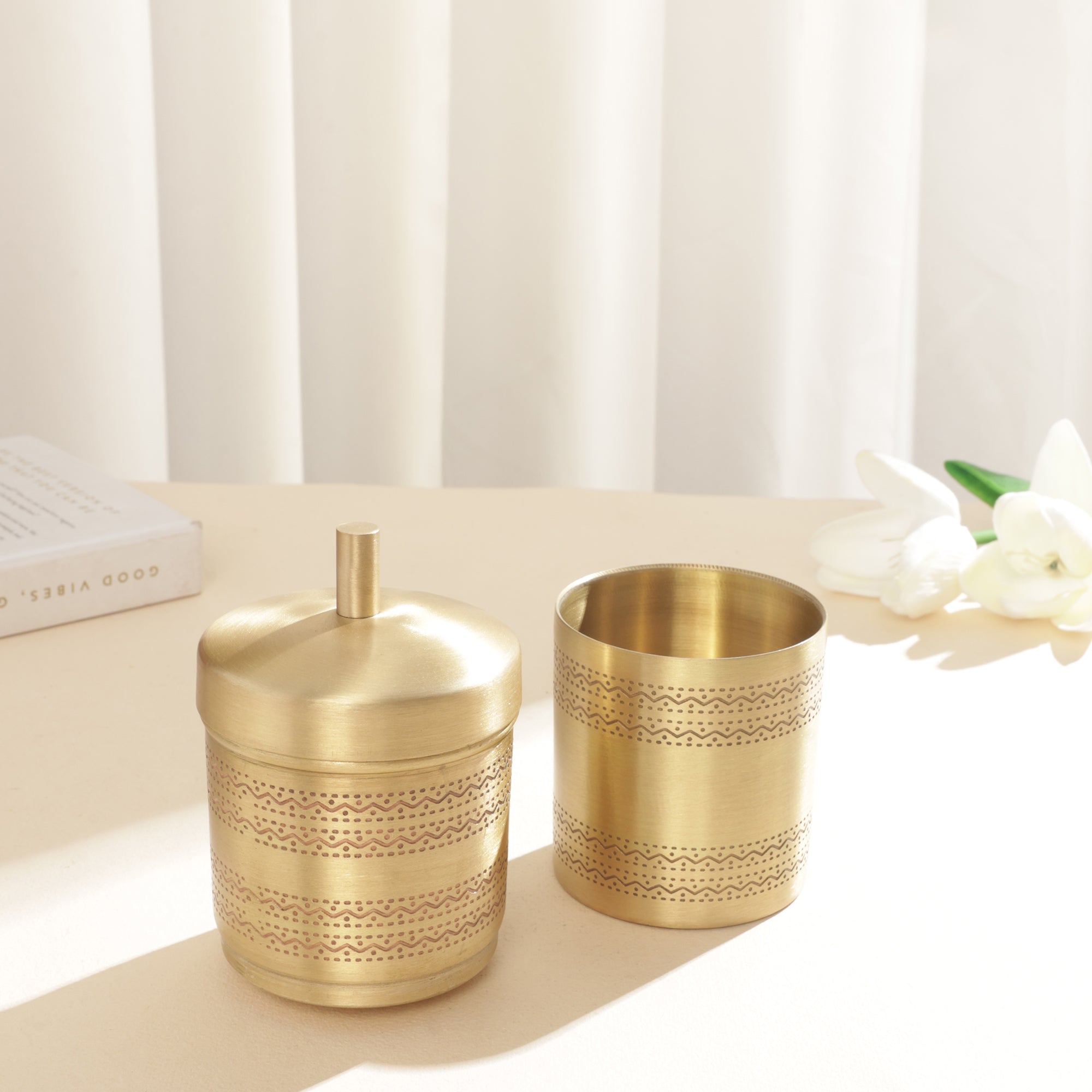 Brass Coffee Filter - 7 inch