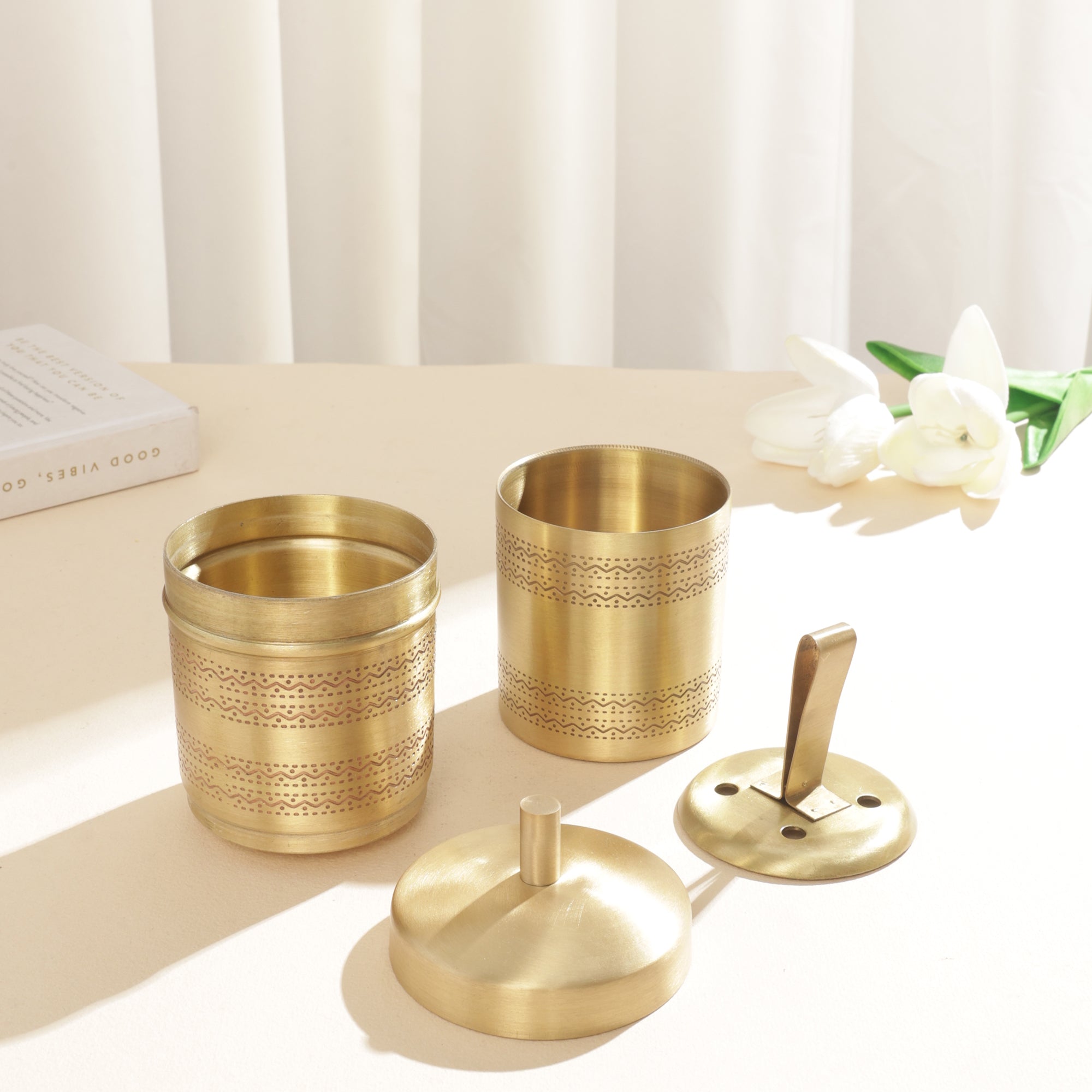 Brass Coffee Filter - 7 inch