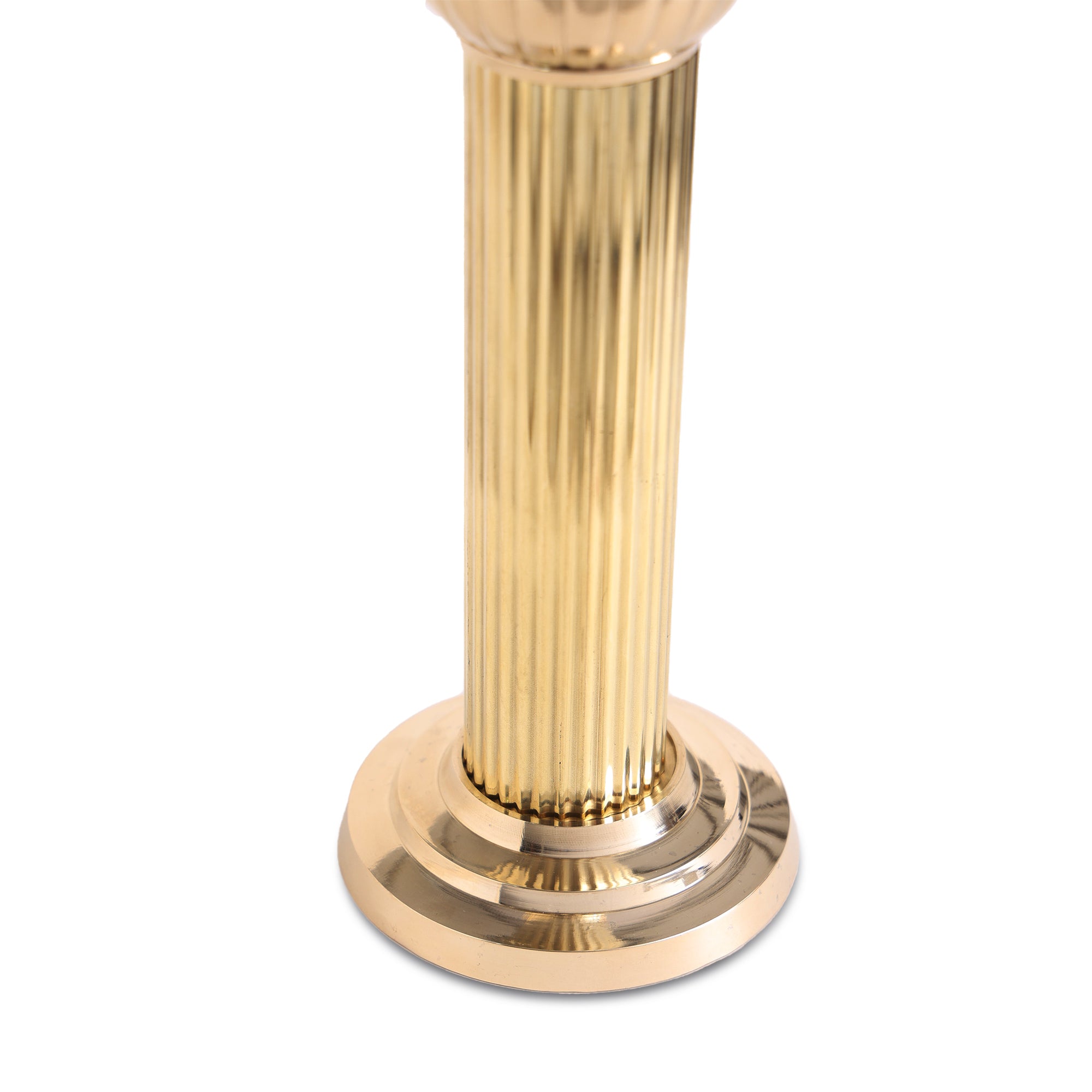 Brass Ashoka Stambh/Ashoka Pillar - 15.5 Inch