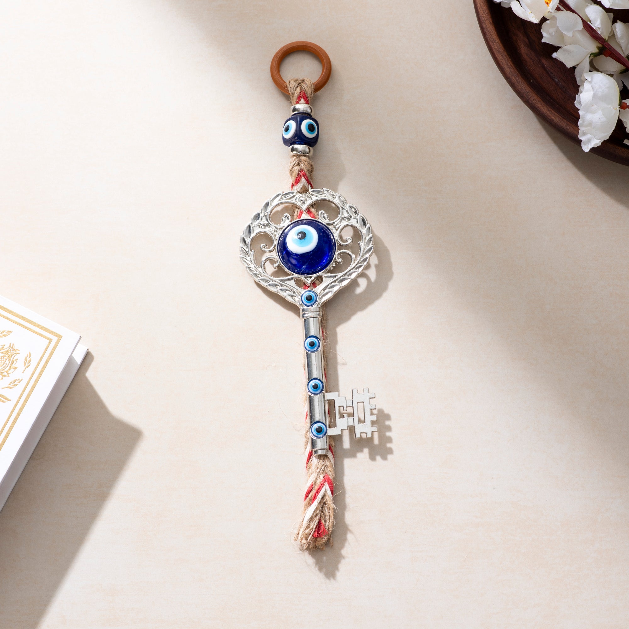 Celestial Key Evil Eye Hanging