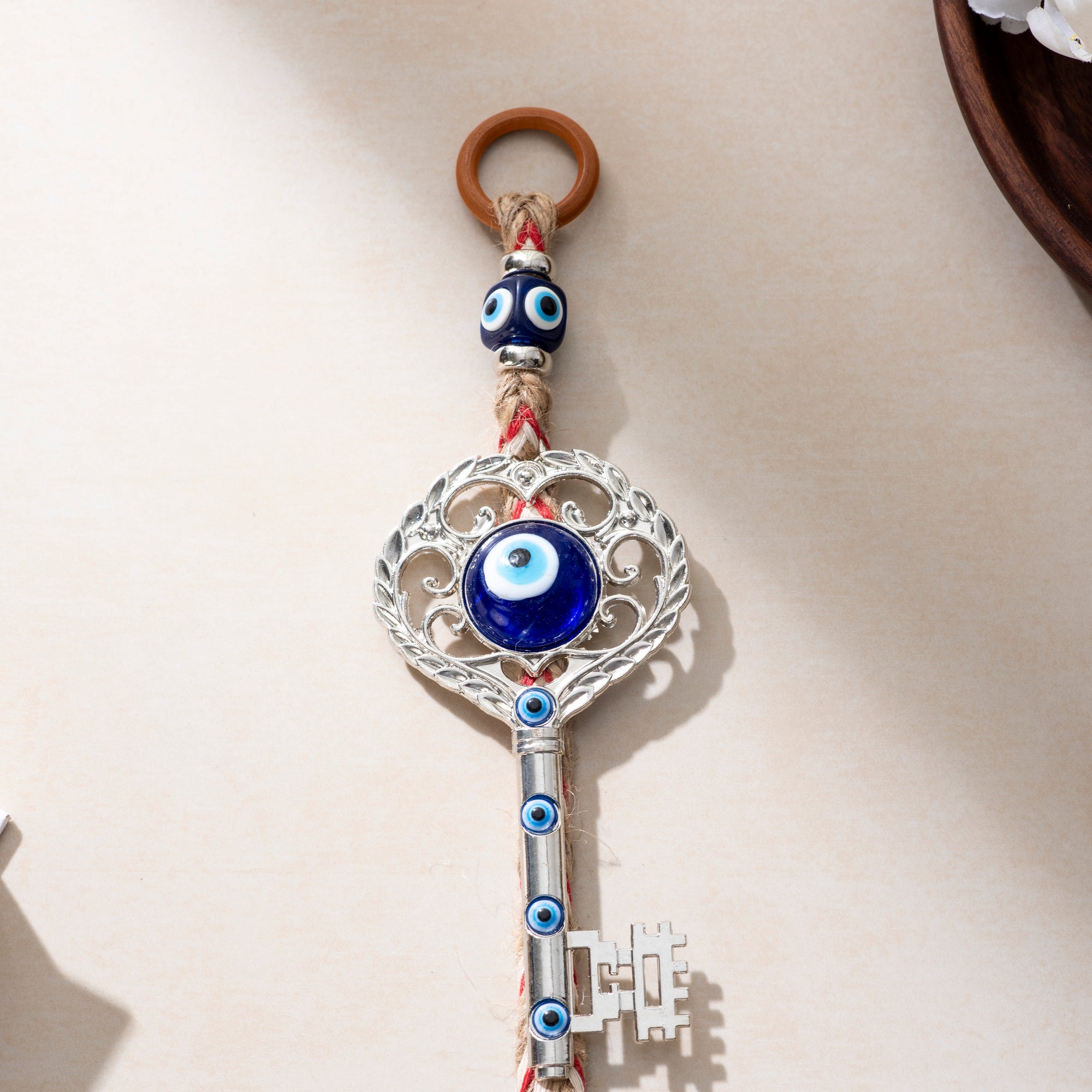 Celestial Key Evil Eye Hanging