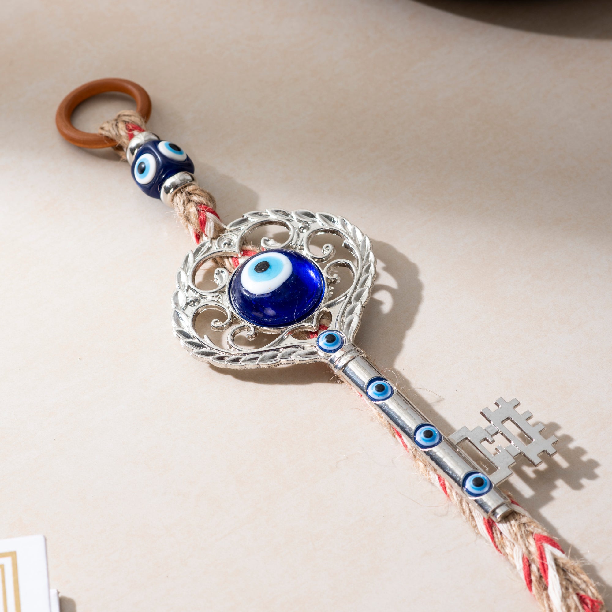 Celestial Key Evil Eye Hanging