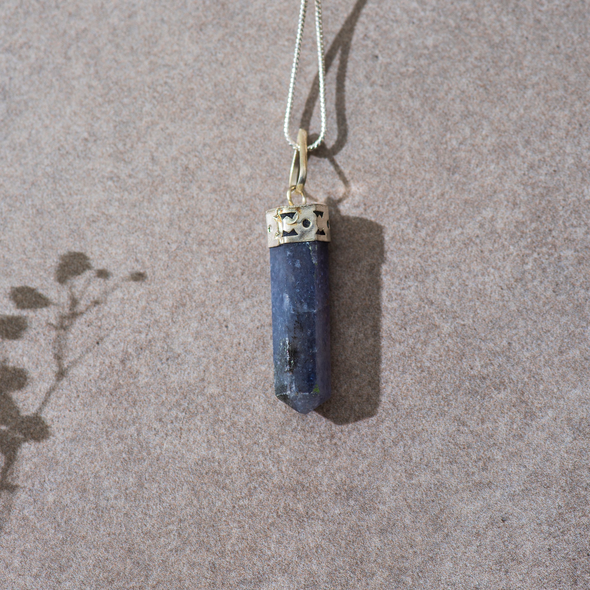 Kyanite Pendant with Chain