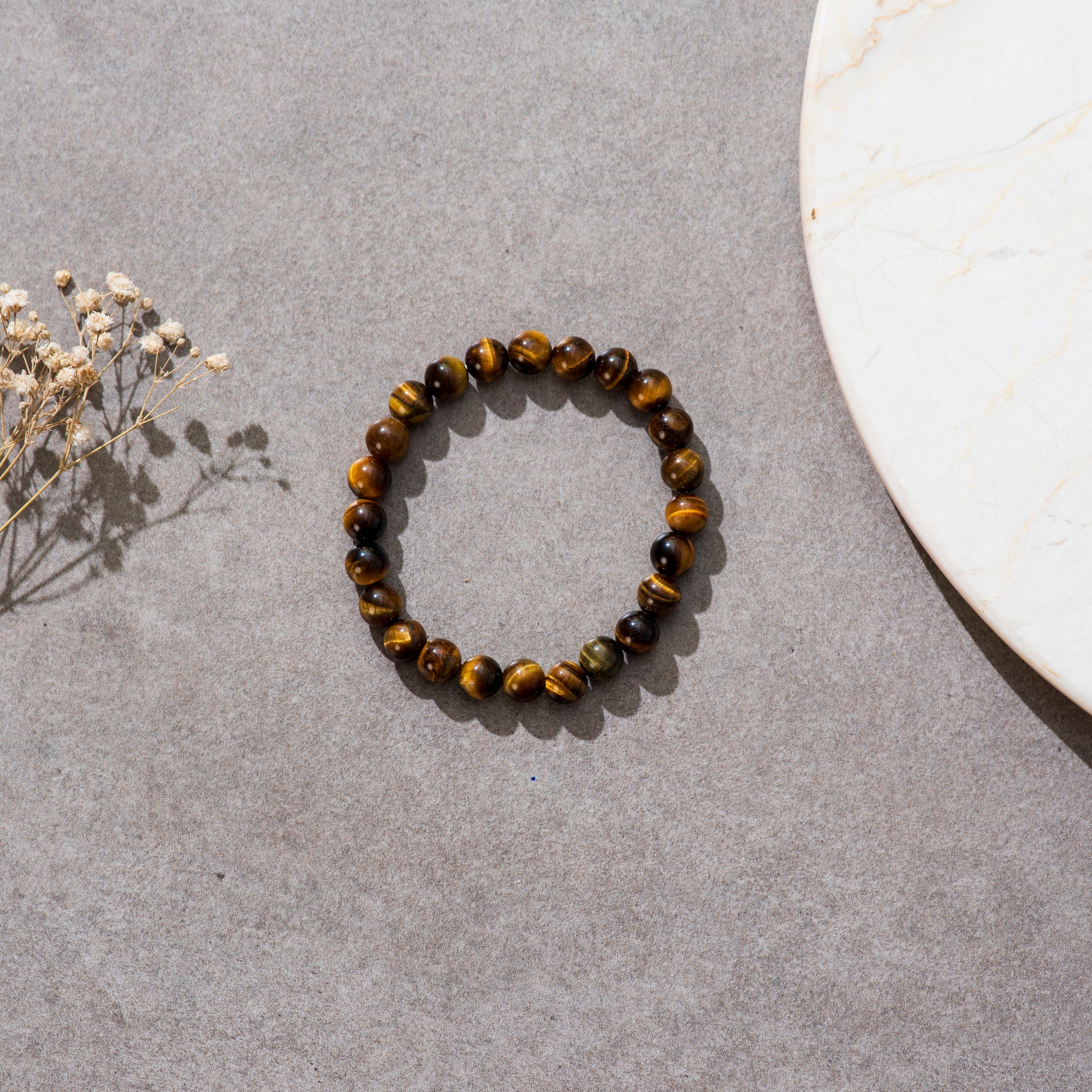 Certified Tiger Eye Healing Bracelet for Self Confidence