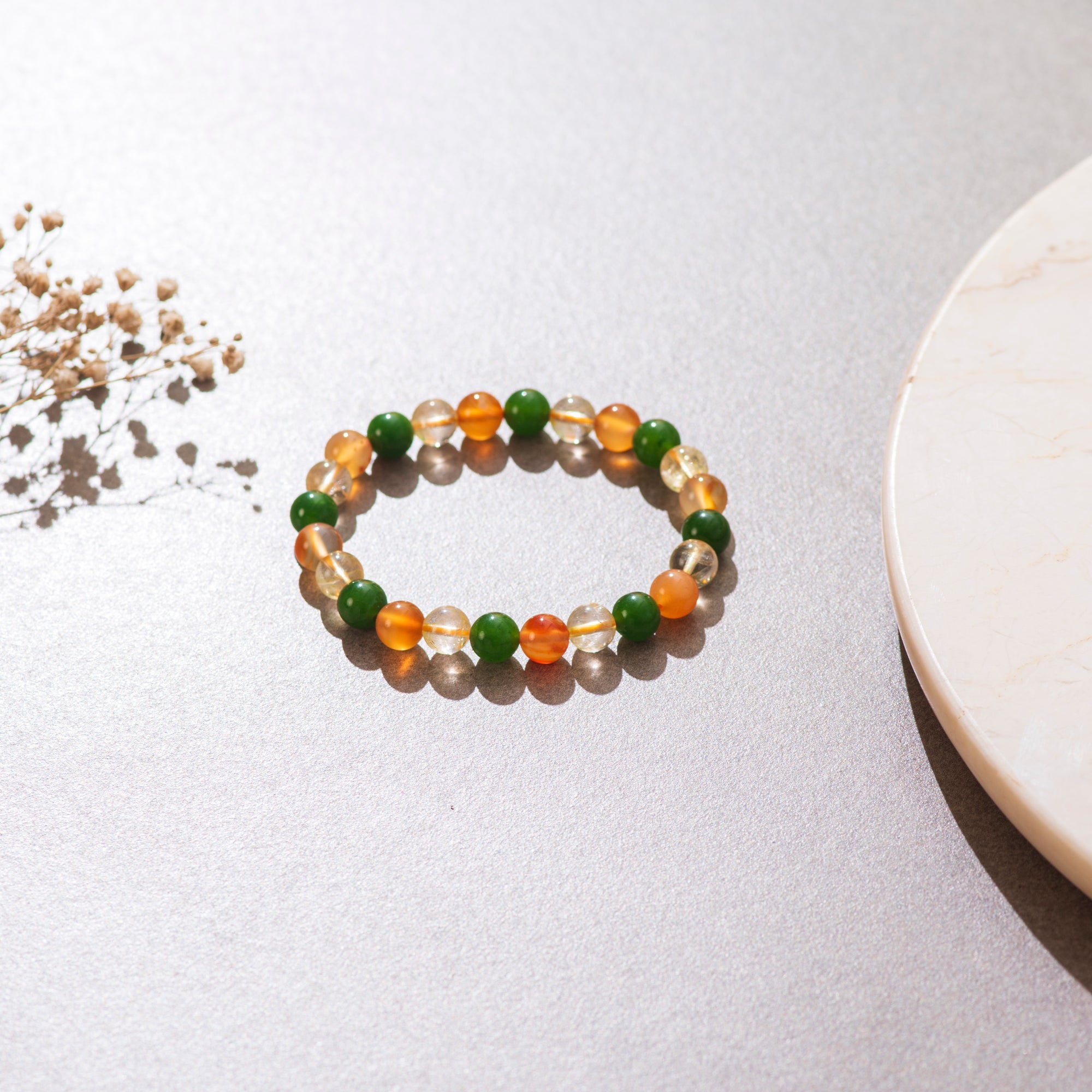 Certified Multi Stones Bracelet for Balance your Daily Life