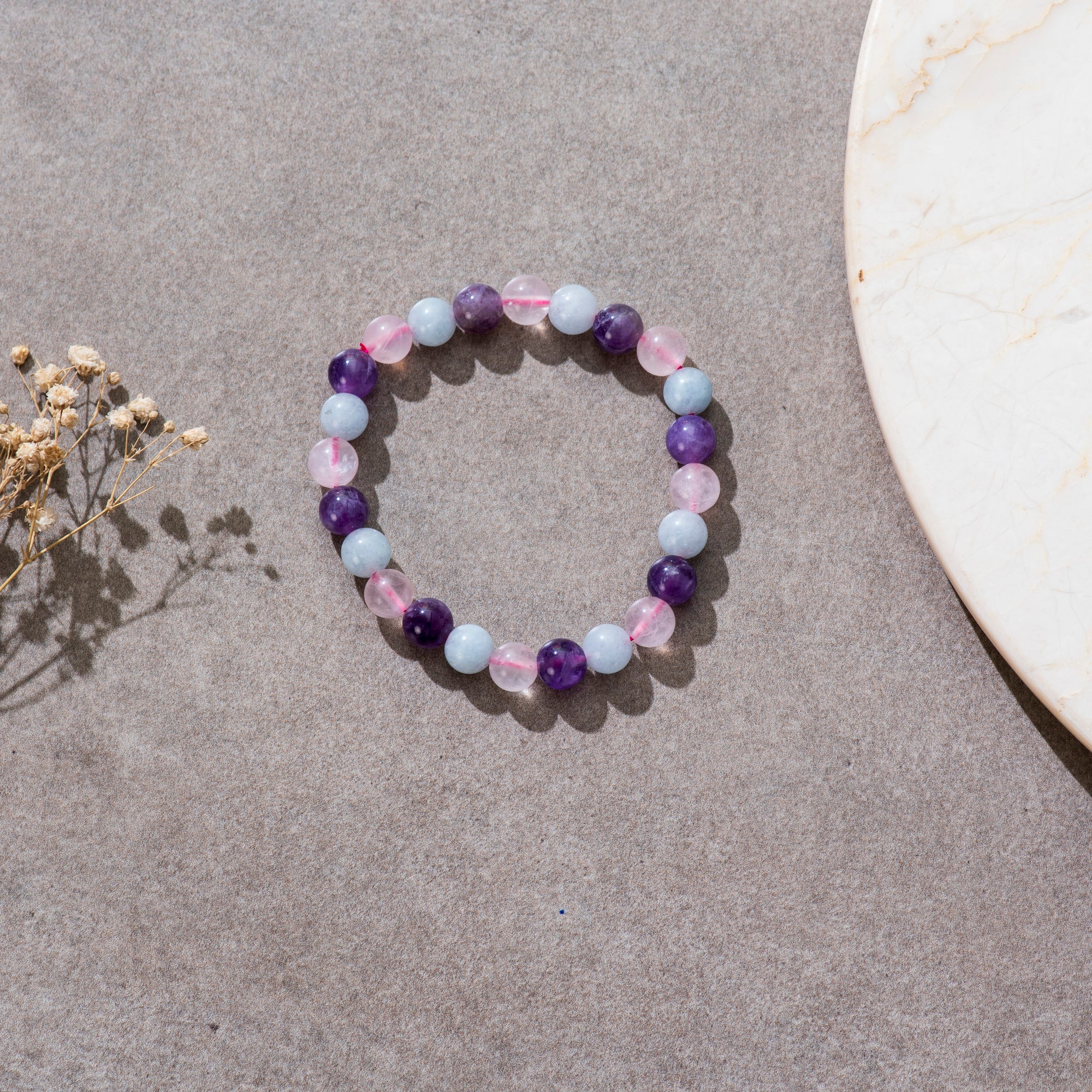 Certified Natural Multi Stone Bracelet for Love, Peace & Harmony