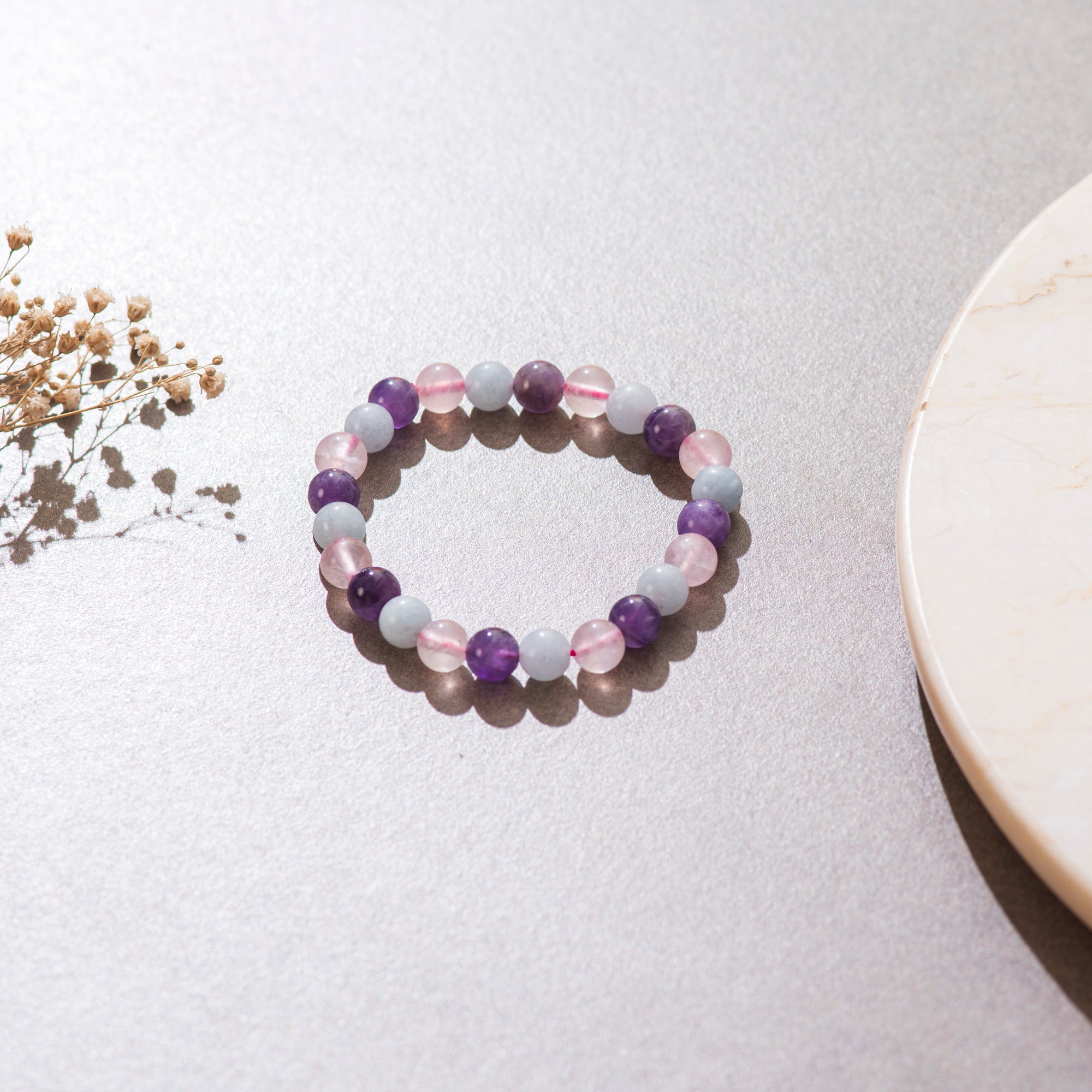 Certified Natural Multi Stone Bracelet for Love, Peace & Harmony