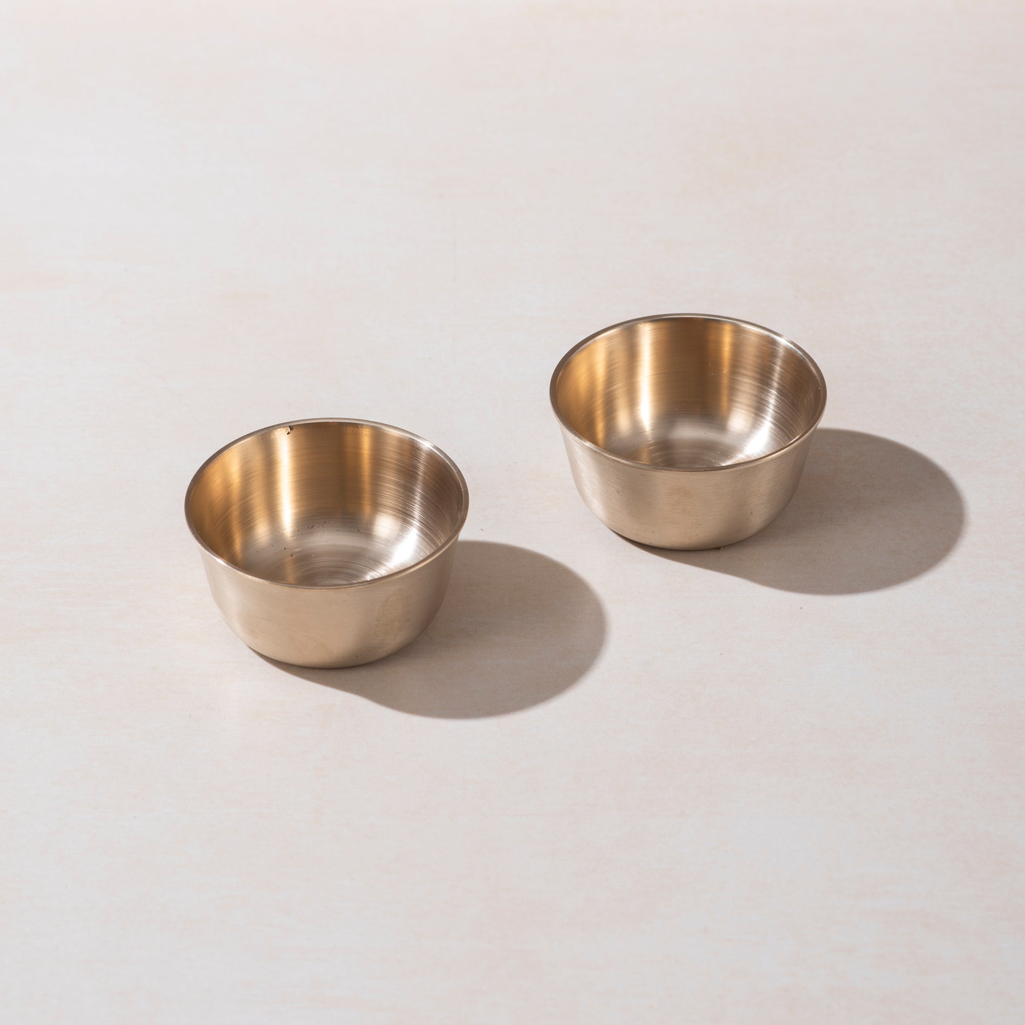 Kansa Baby Katori Pair with Spoon – Safe and Stylish Dining for Little Ones