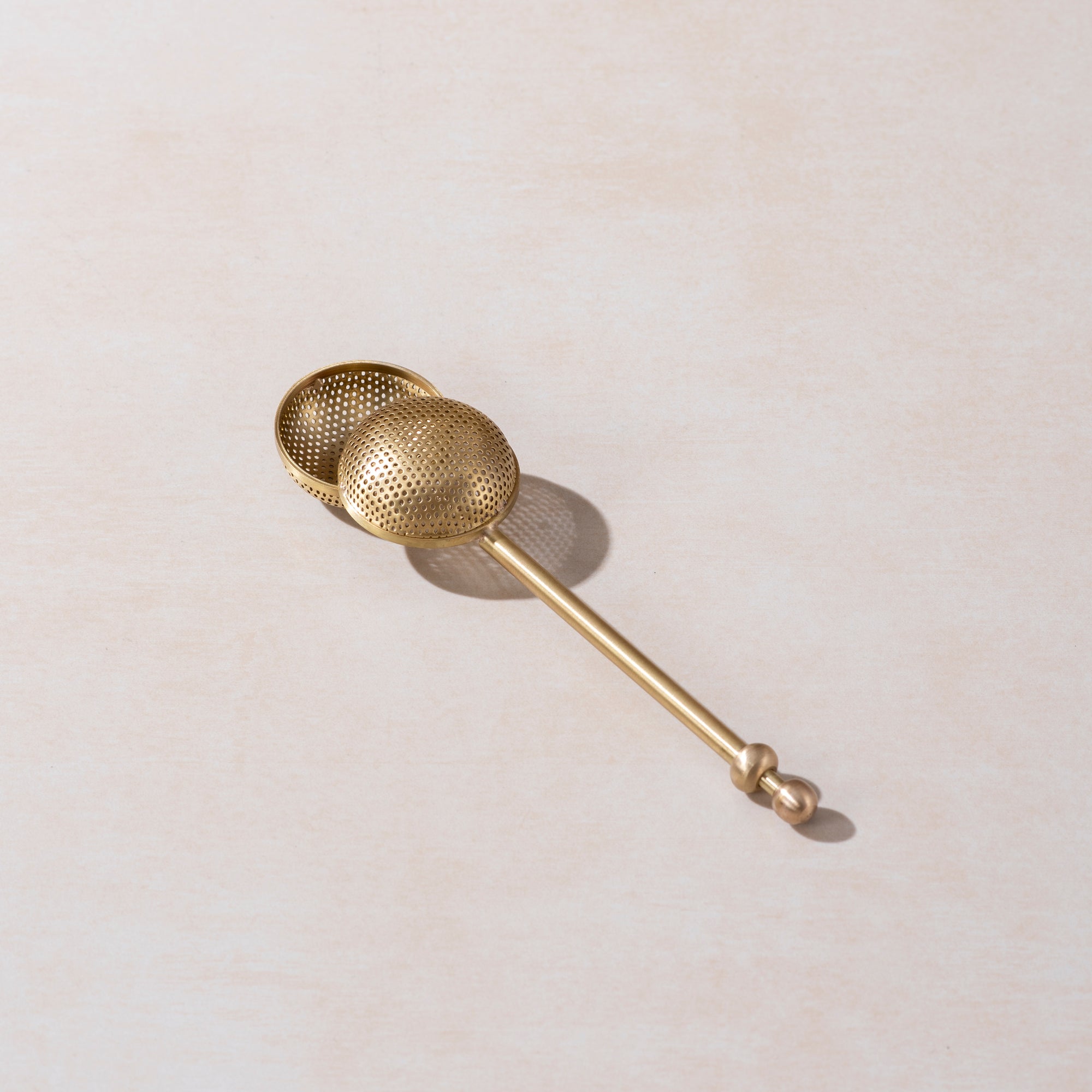 Brass Tea Infuser – Handcrafted Elegance for Perfectly Brewed Tea
