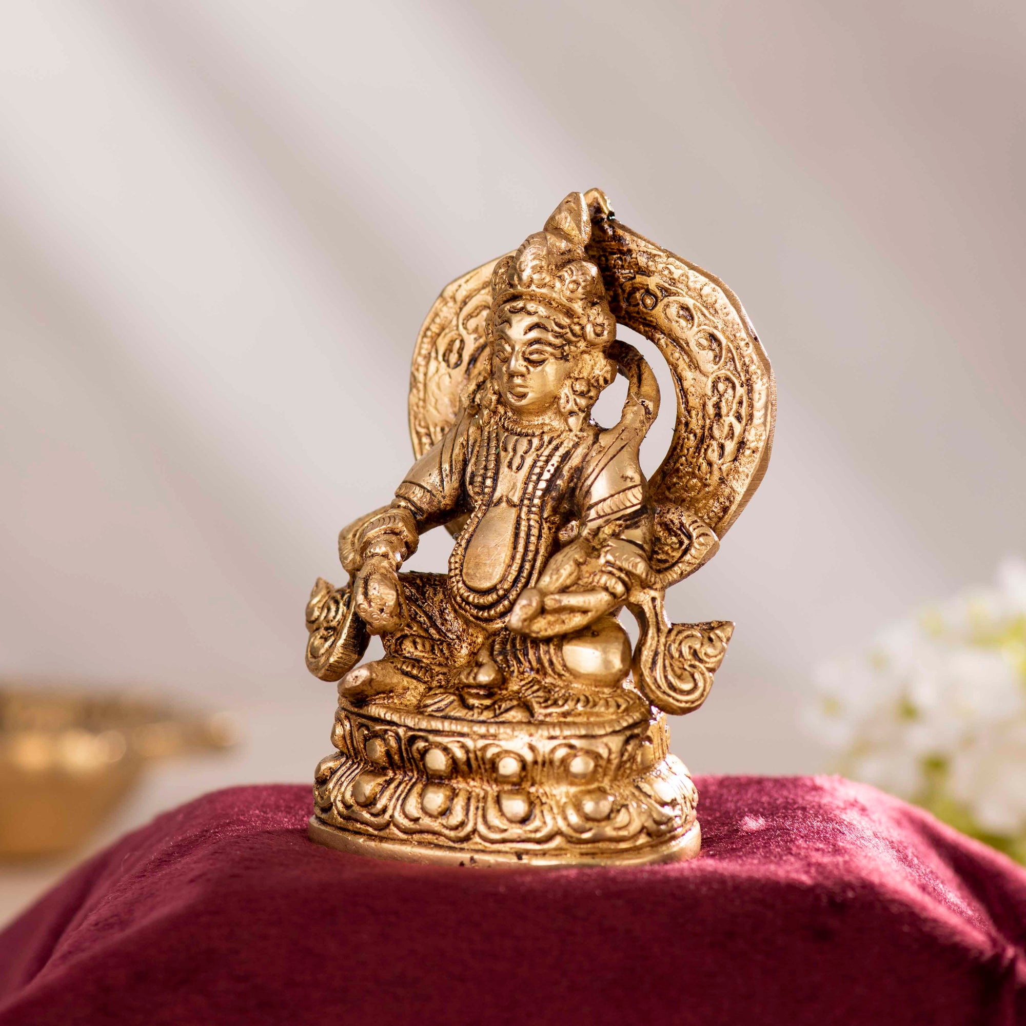 Brass Kuber Idol - 3.5 Inch