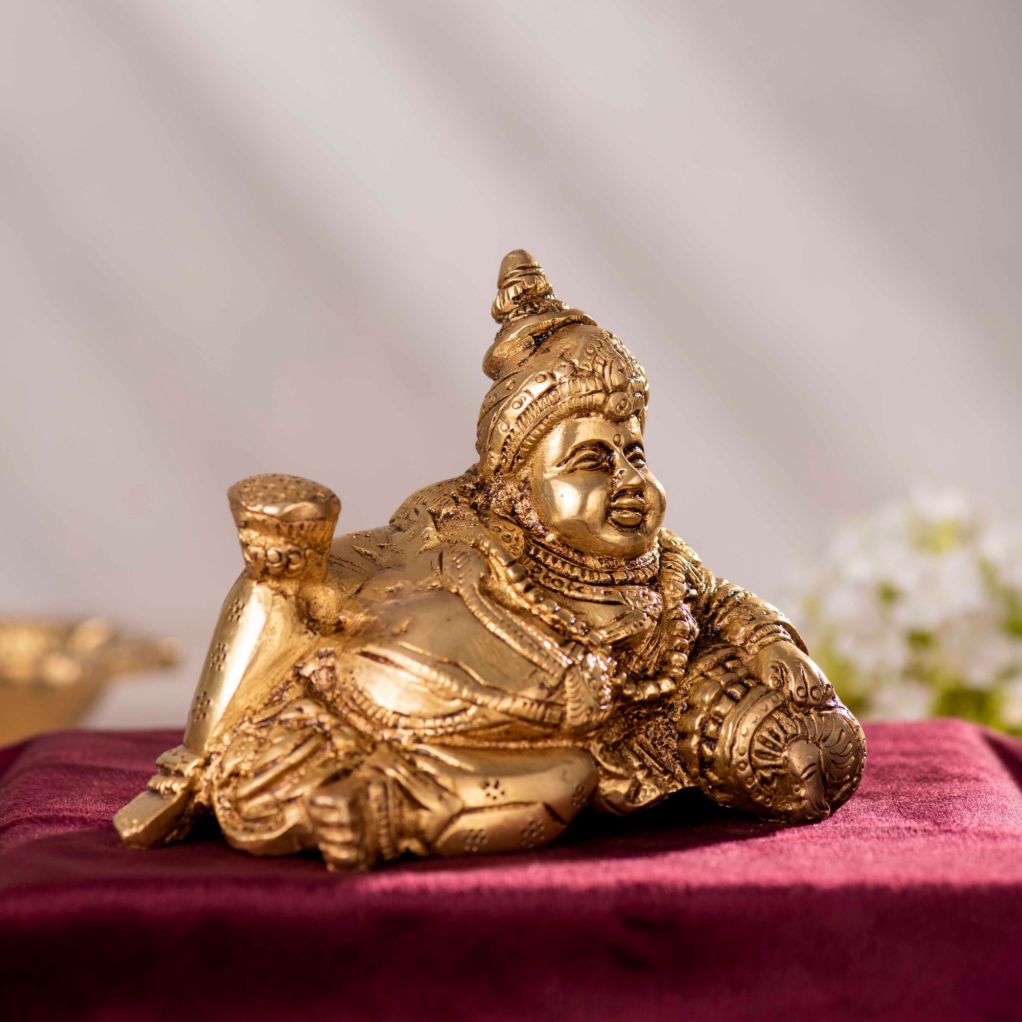 Brass Kuber Maharaj - 5 Inch