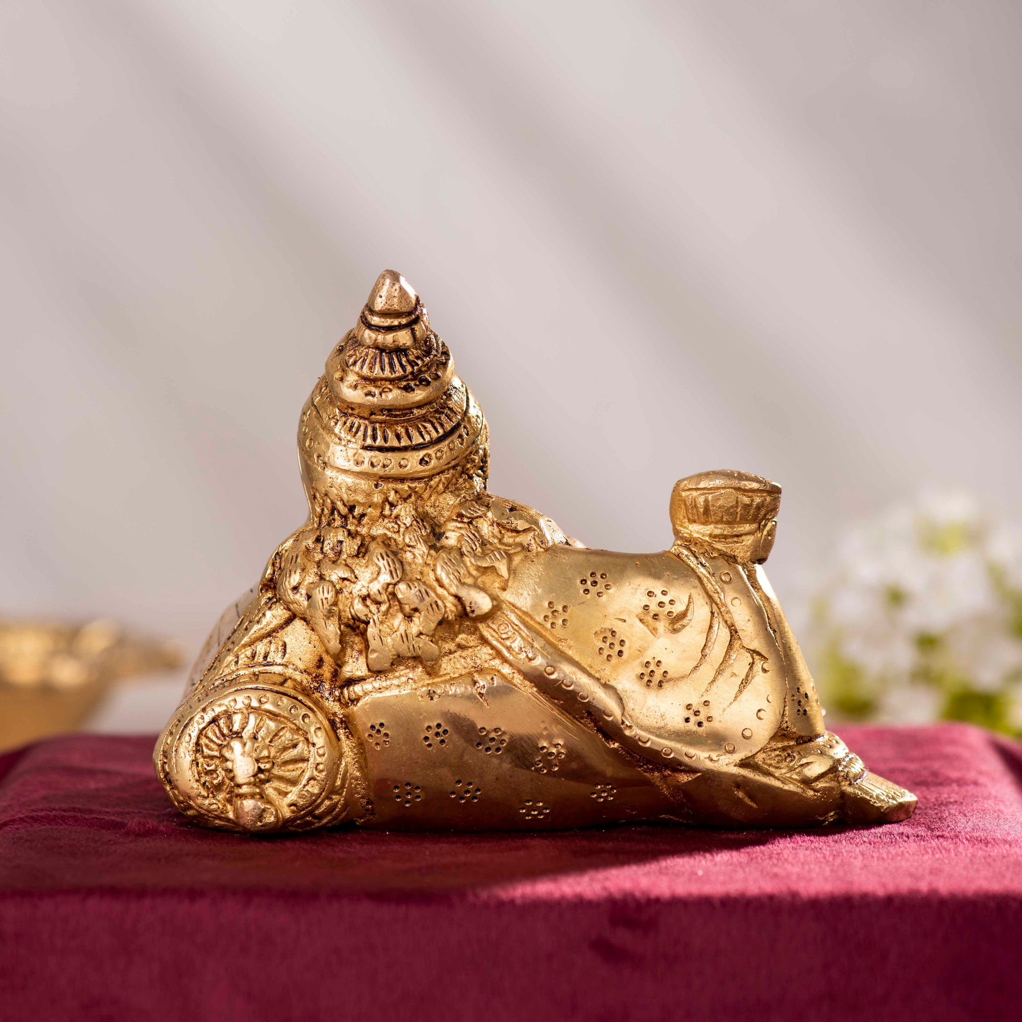 Brass Kuber Maharaj - 5 Inch