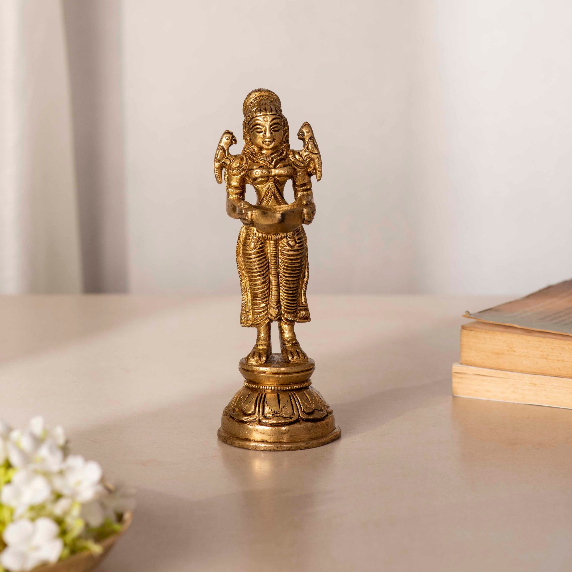 Brass Deep Lady - 6 Inch