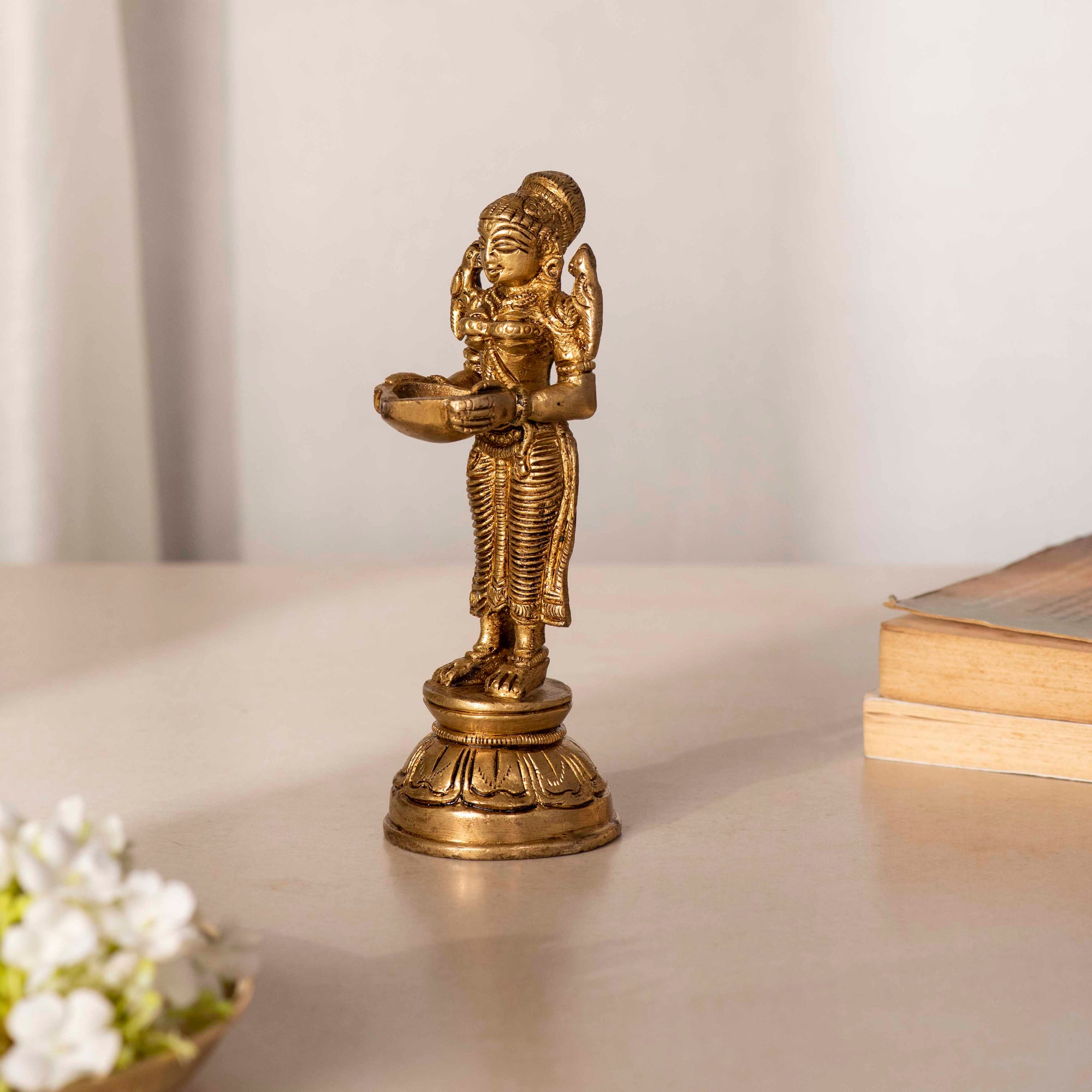 Brass Deep Lady - 6 Inch