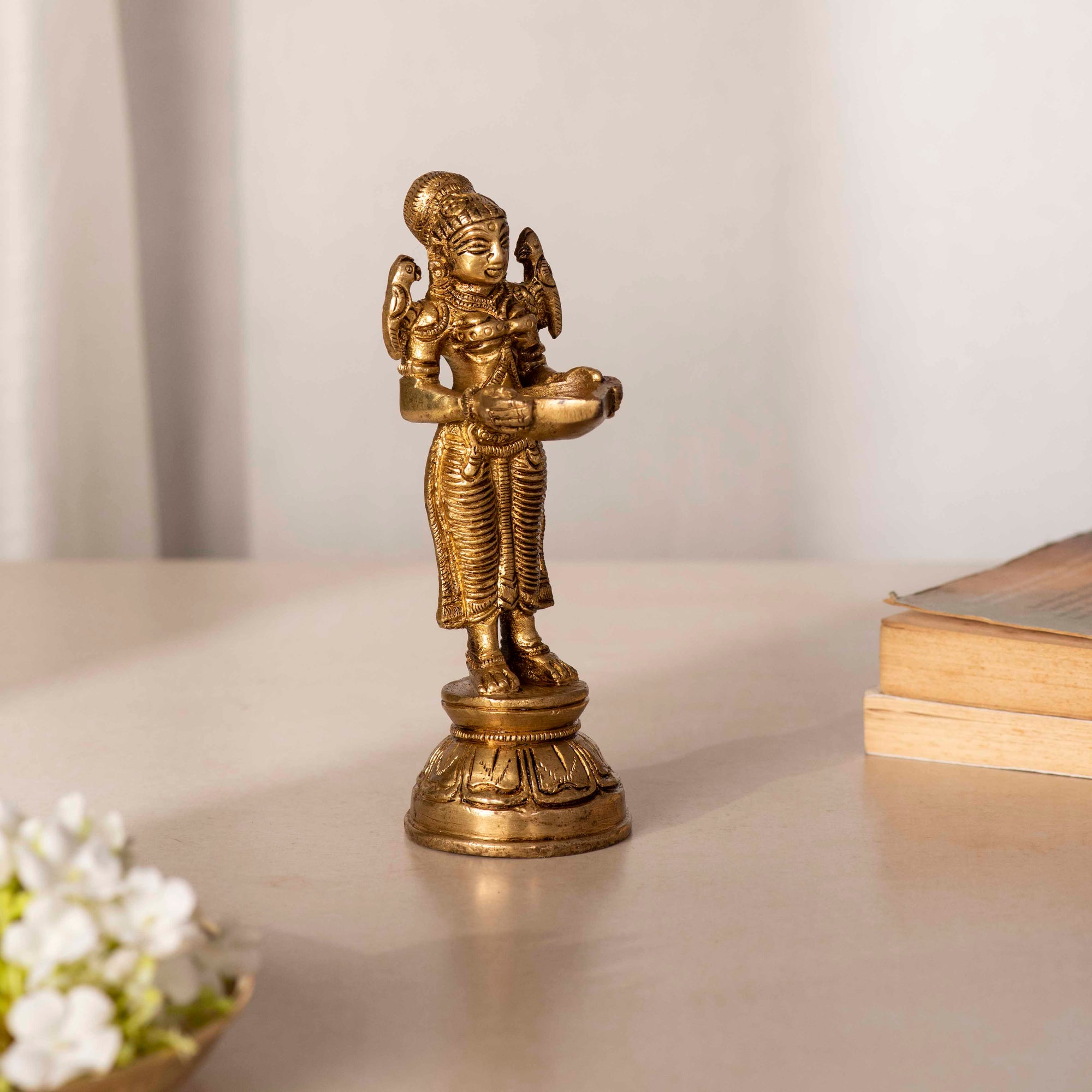 Brass Deep Lady - 6 Inch