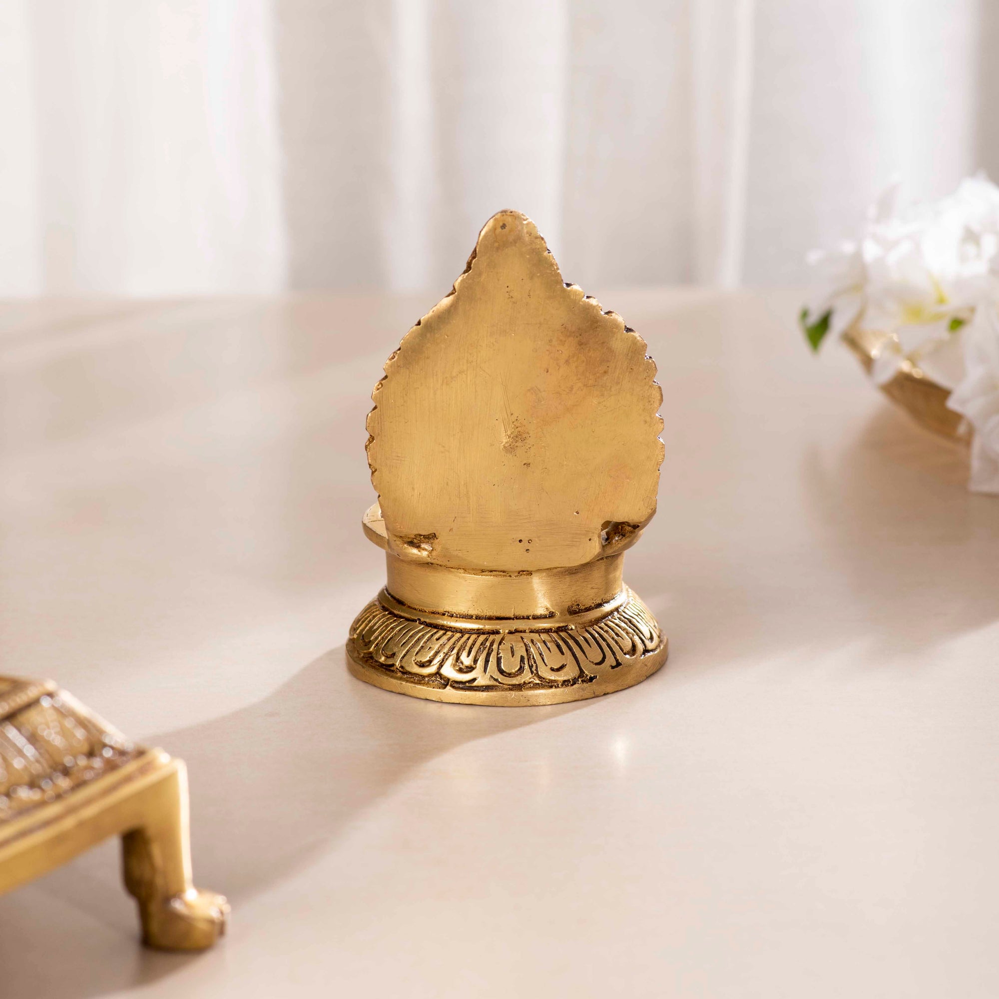 Brass Kamakshi Deepak - 4 Inch