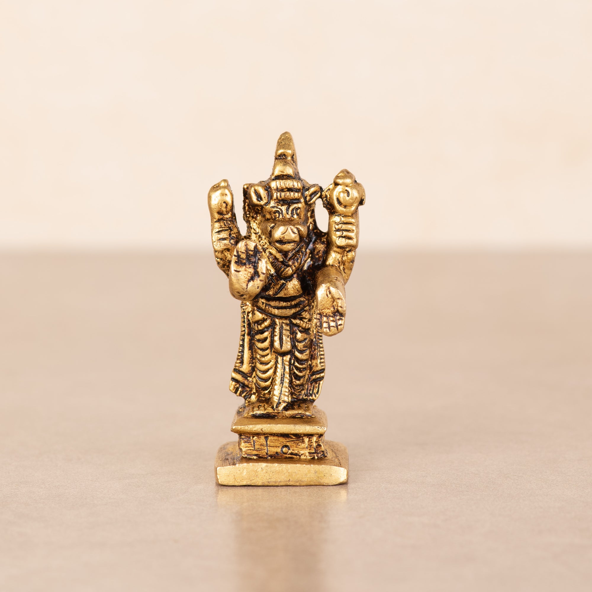 Brass Dashavatara Set 10 Vishnu Avatars Statues Set - 2.5 Inch