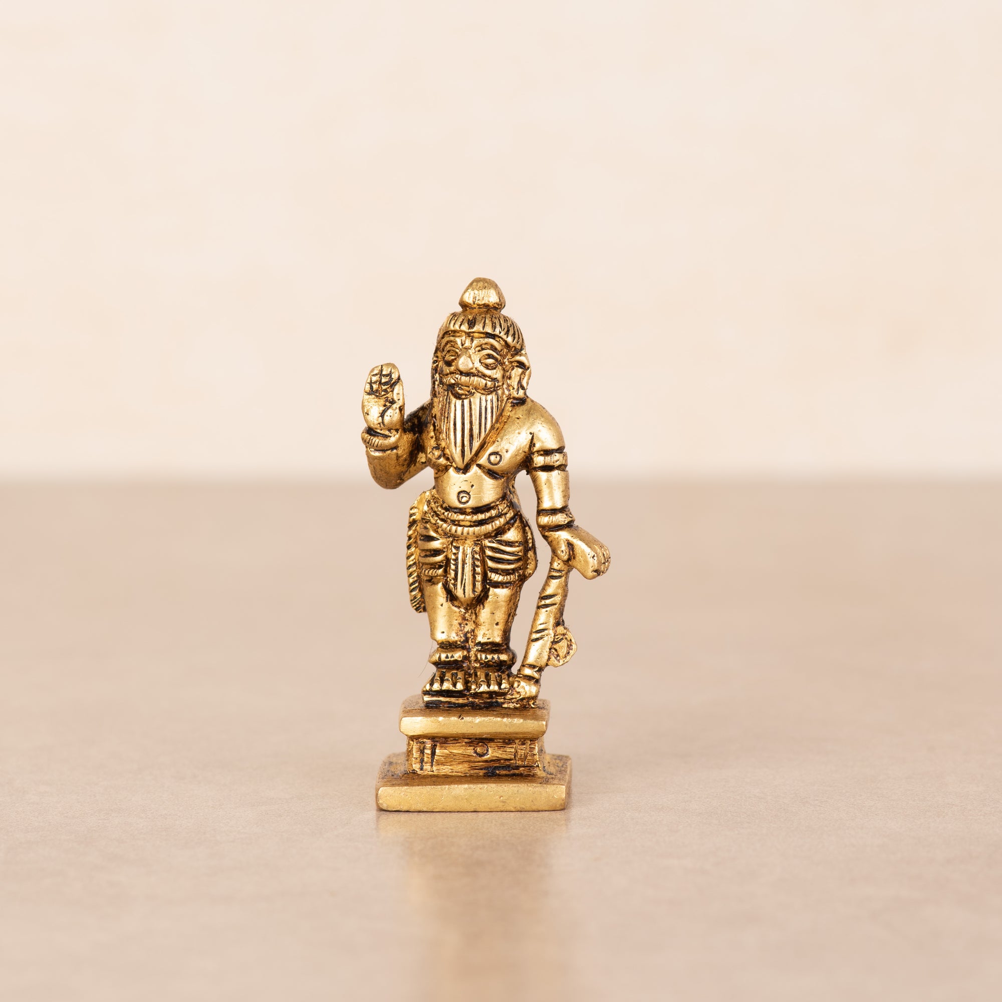 Brass Dashavatara Set 10 Vishnu Avatars Statues Set - 2.5 Inch