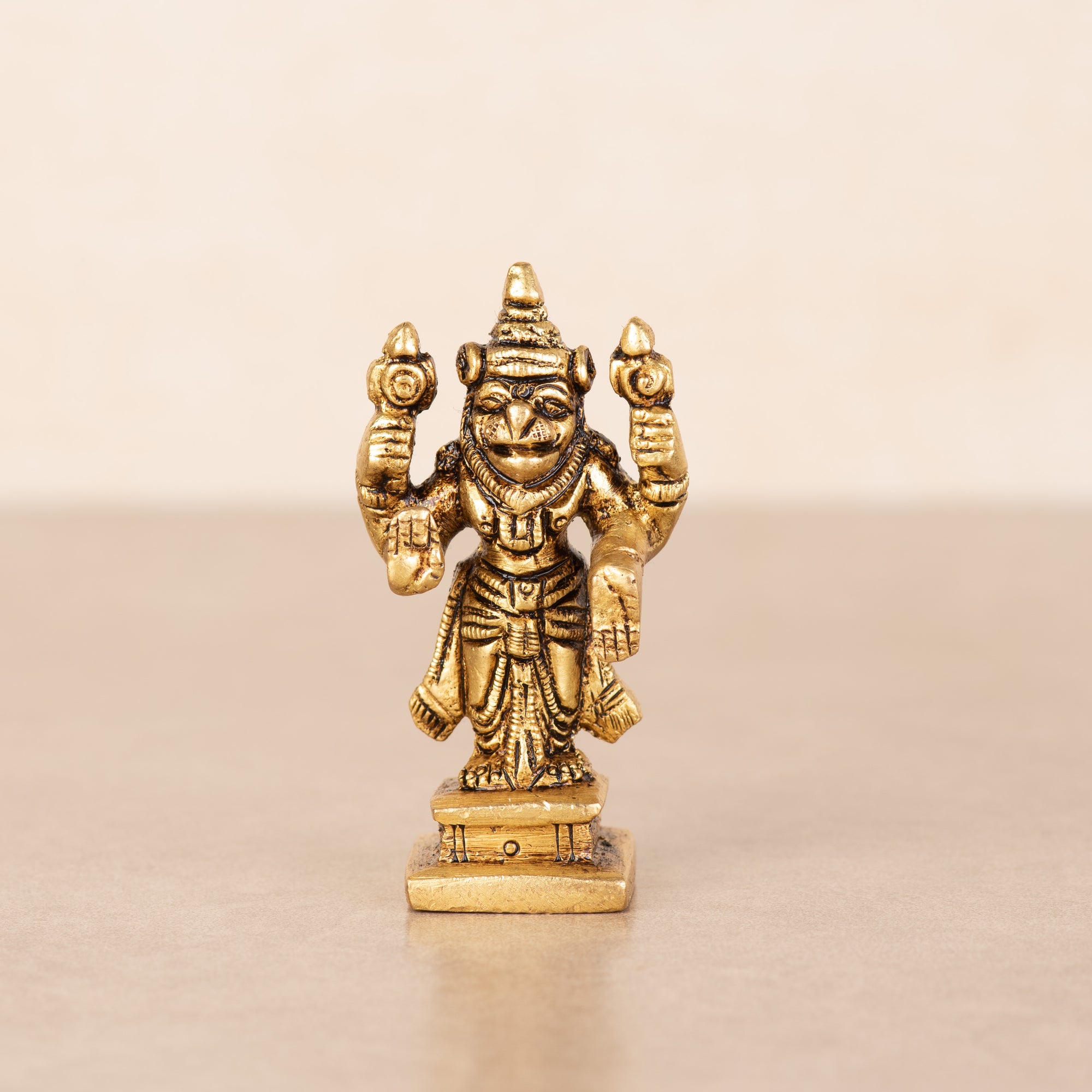 Brass Dashavatara Set 10 Vishnu Avatars Statues Set - 2.5 Inch