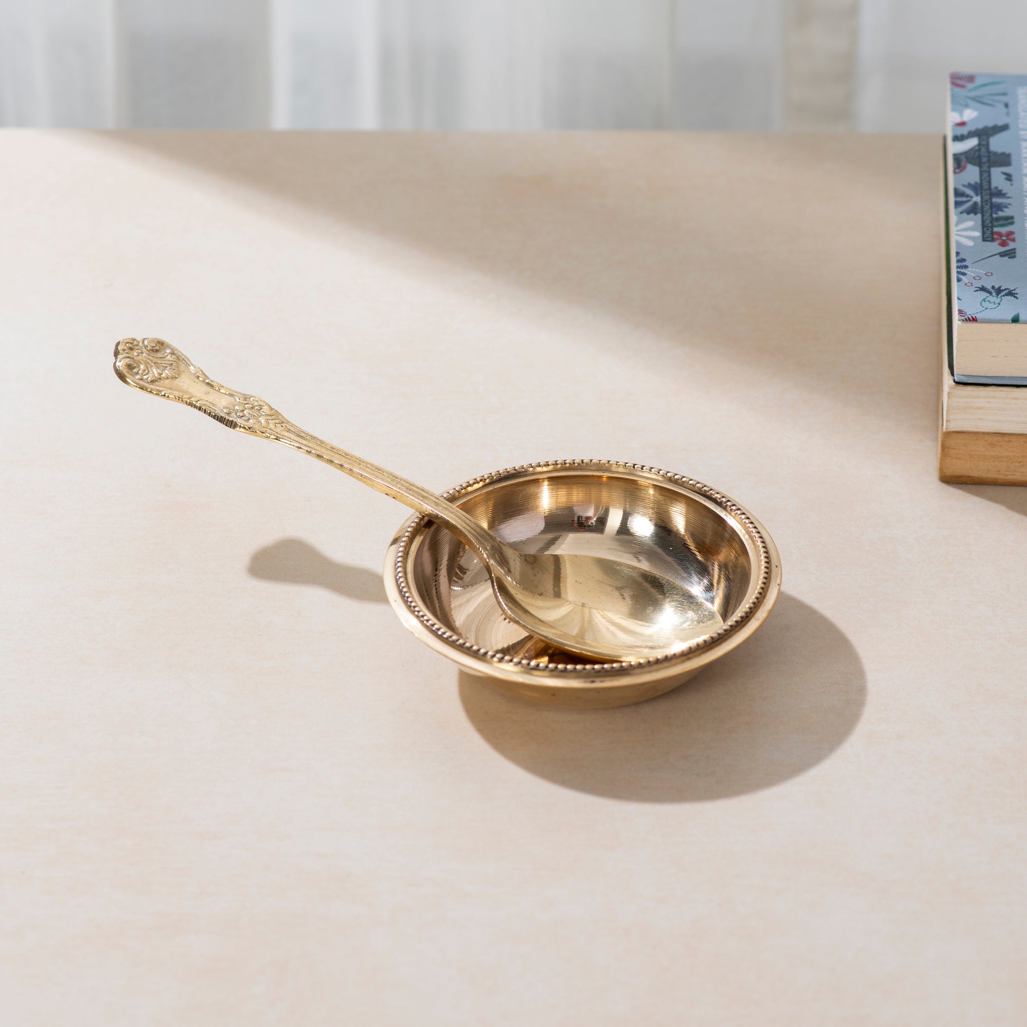 Brass Carving Thal Set