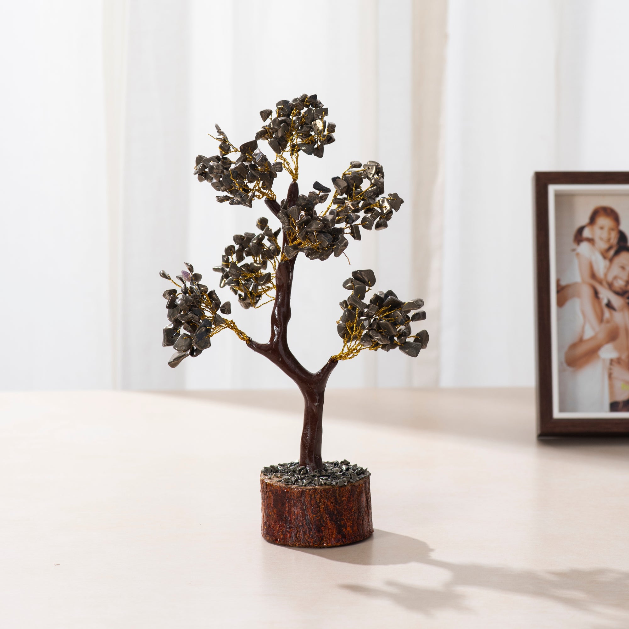 Hematite Healing Stone Tree for Strength & Stability
