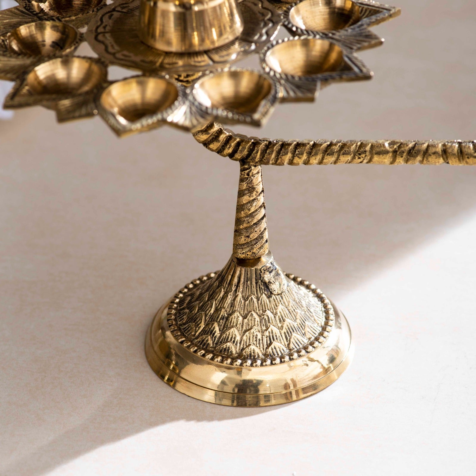 Brass Ganga Aarti - 17 Inch