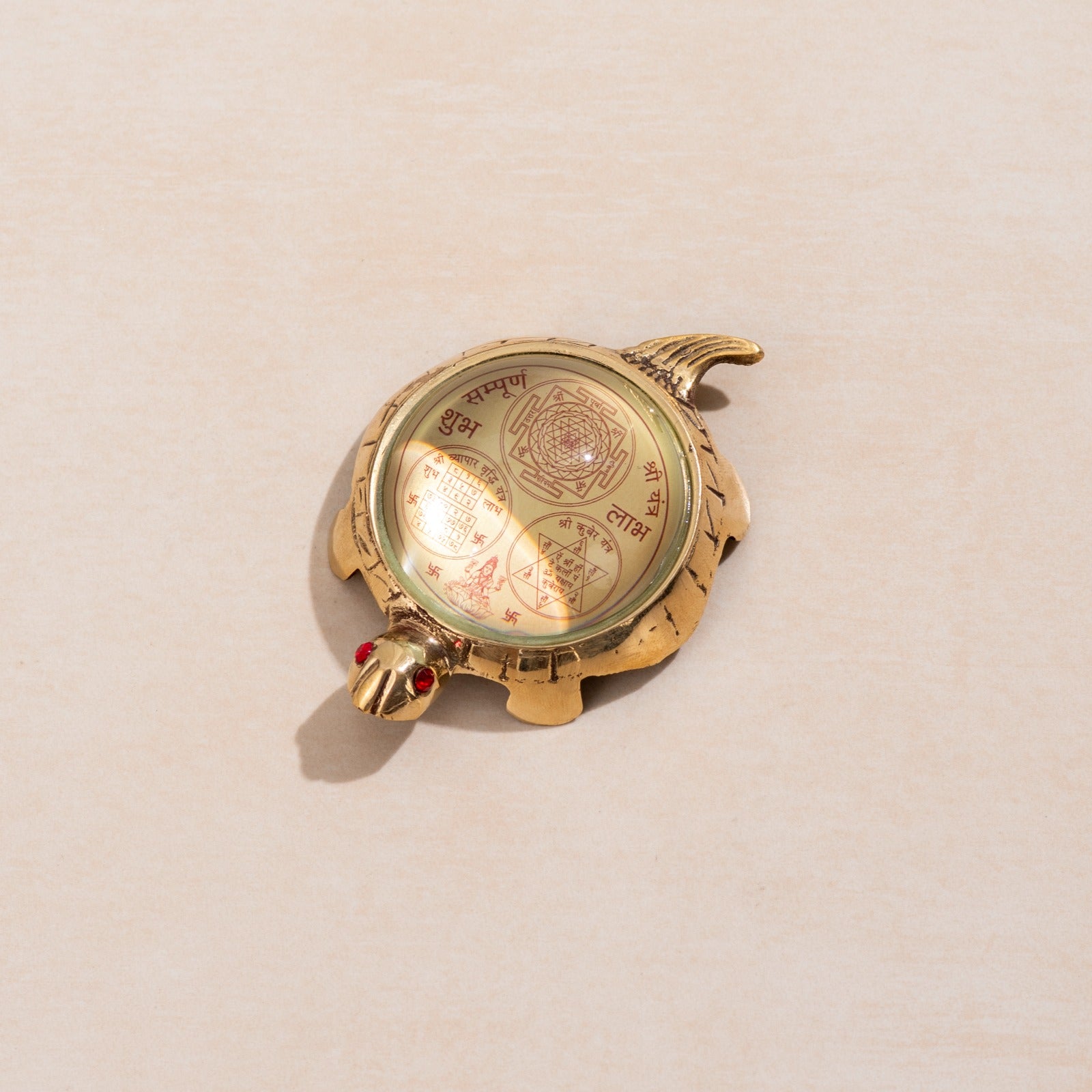 Brass Kachua Yantra - 5 Inch