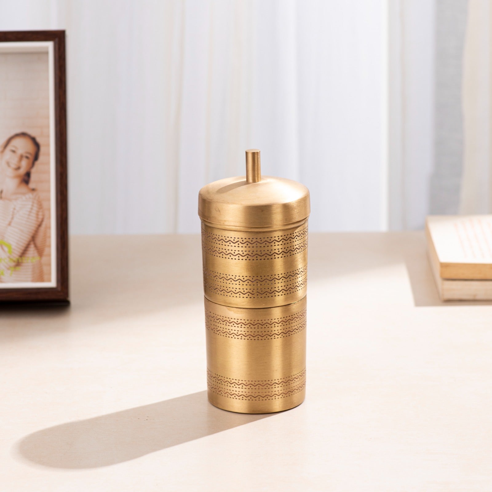 Brass Coffee Filter - 7 inch