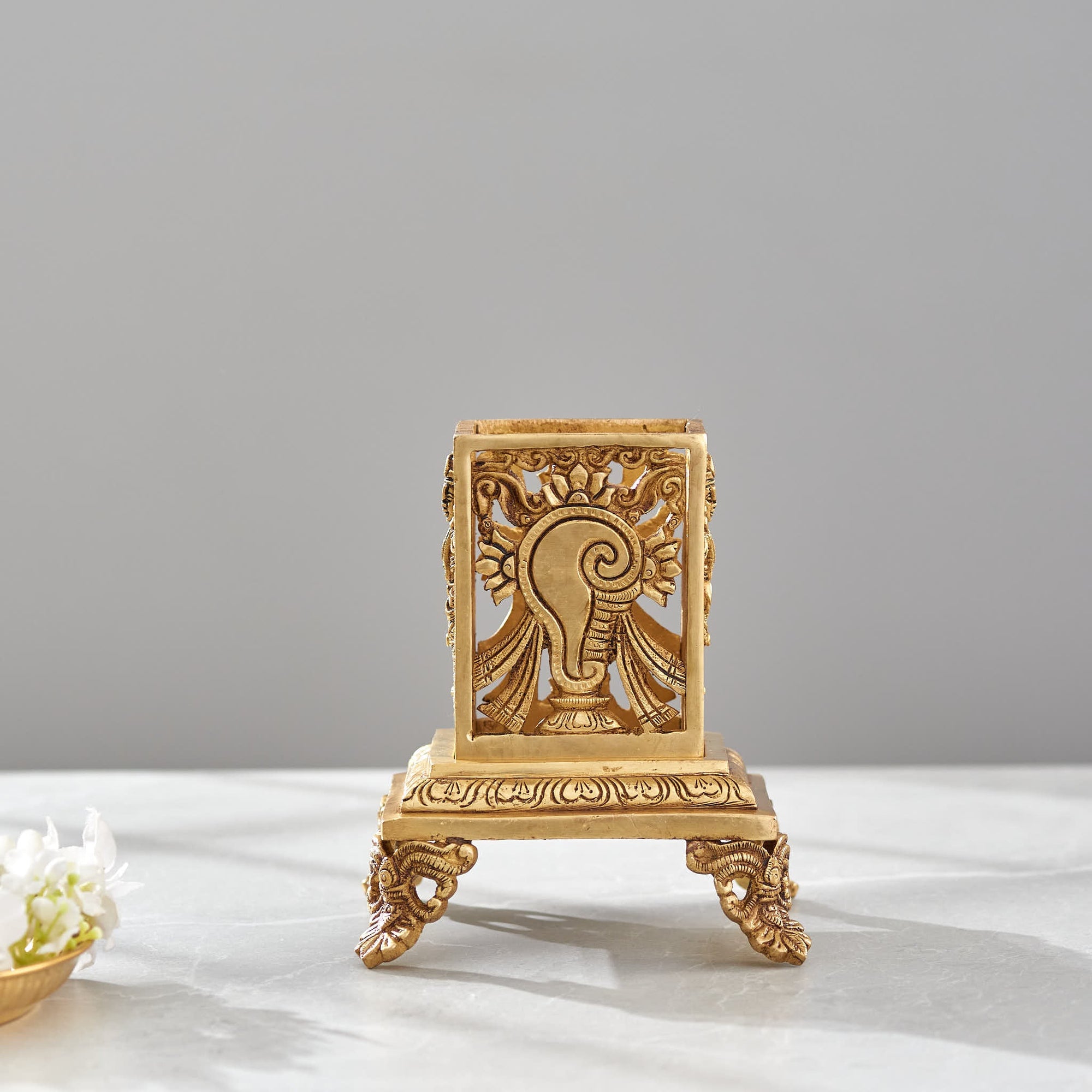 Brass Balaji Lohban - 6 Inch