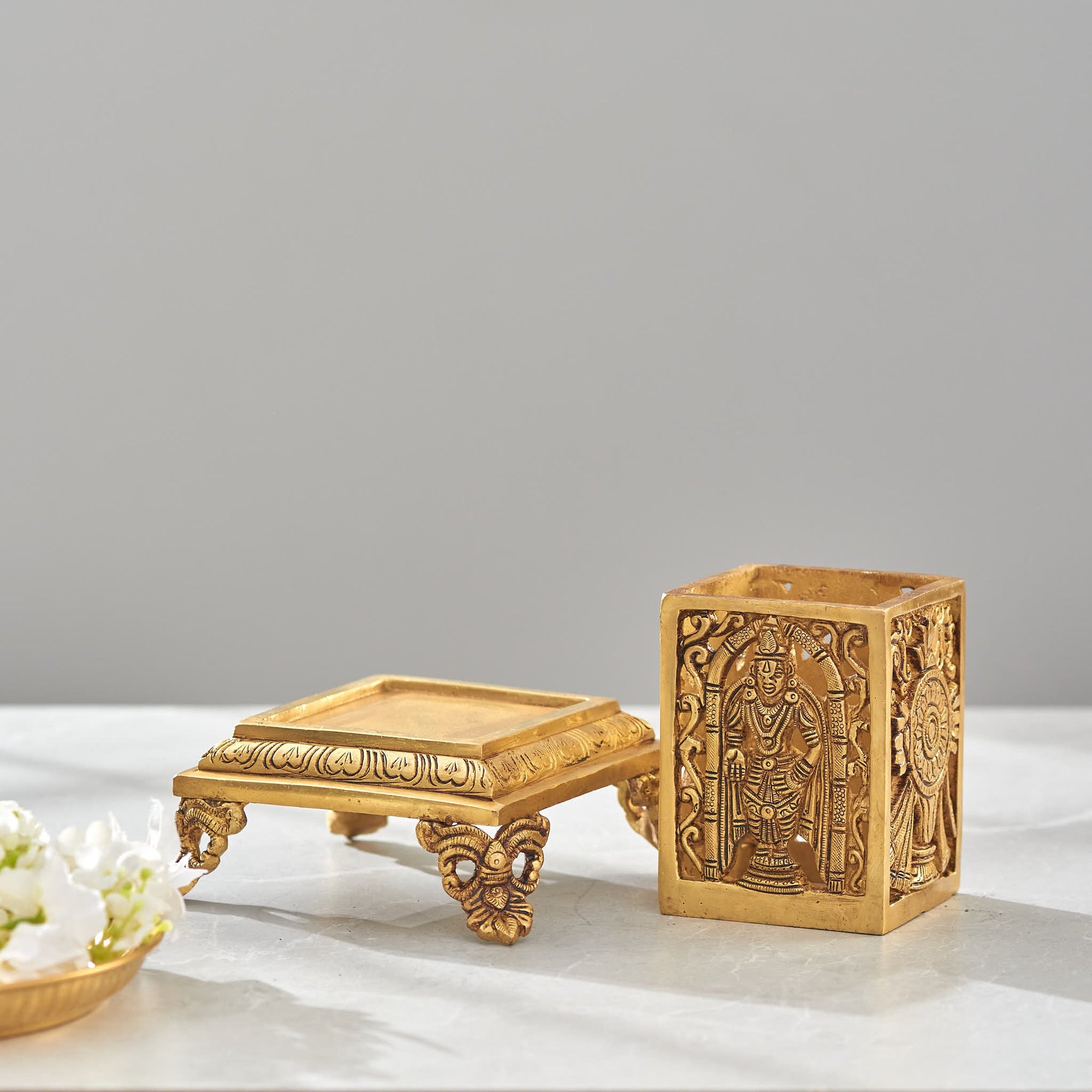 Brass Balaji Lohban - 6 Inch