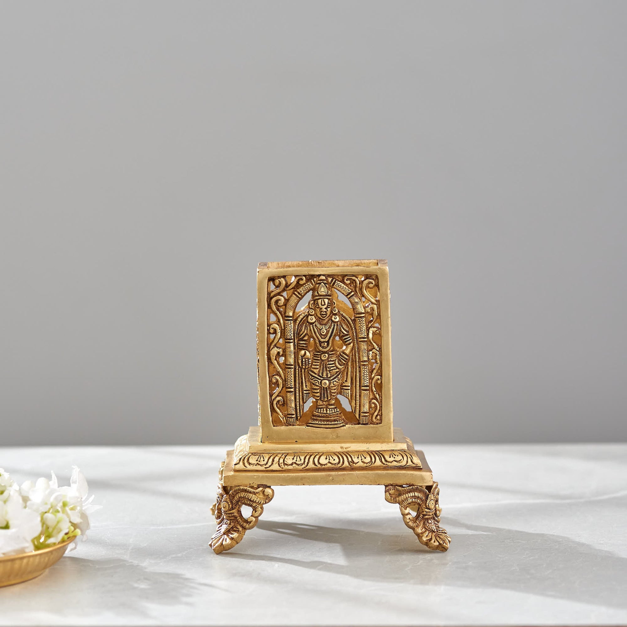 Brass Balaji Lohban - 6 Inch