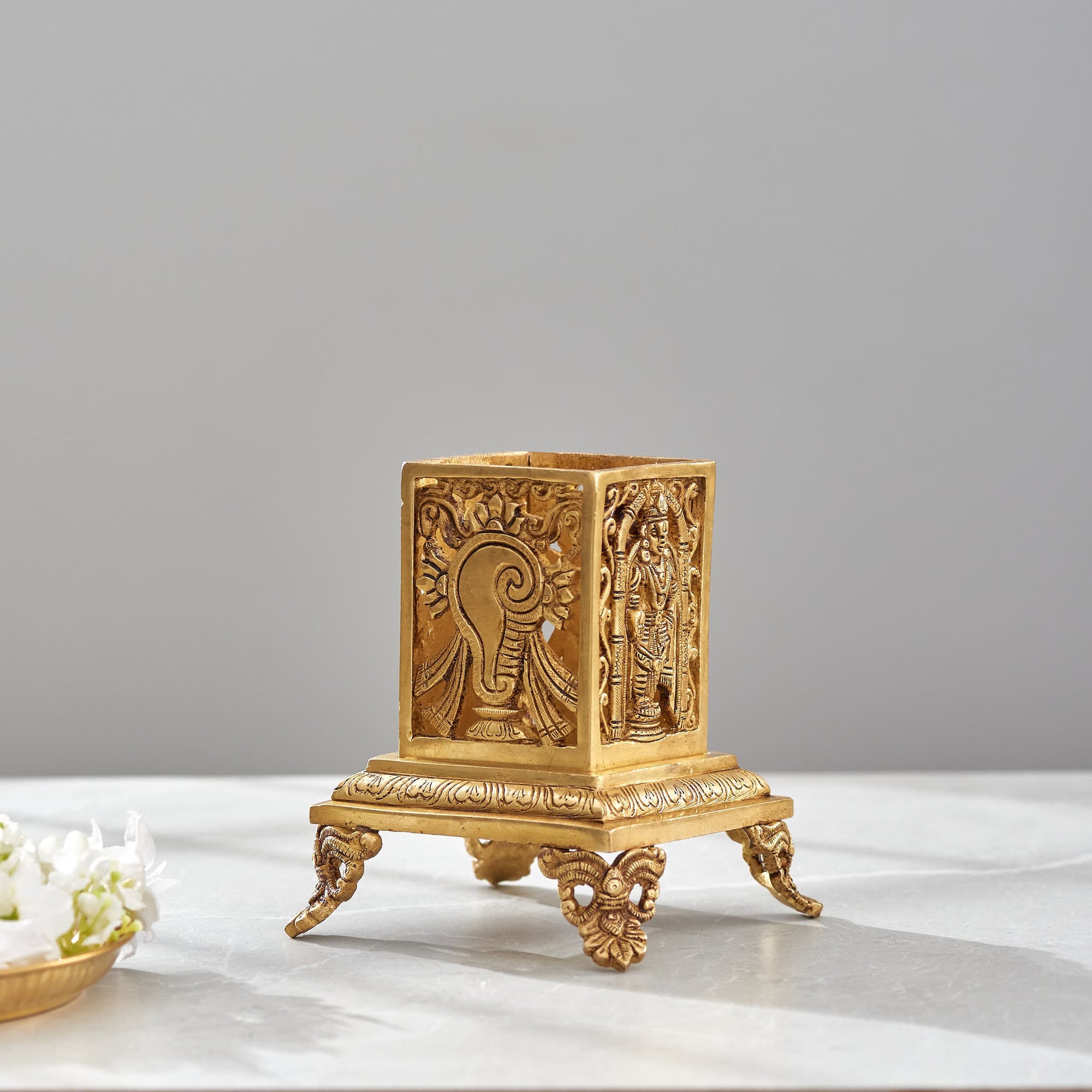 Brass Balaji Lohban - 6 Inch
