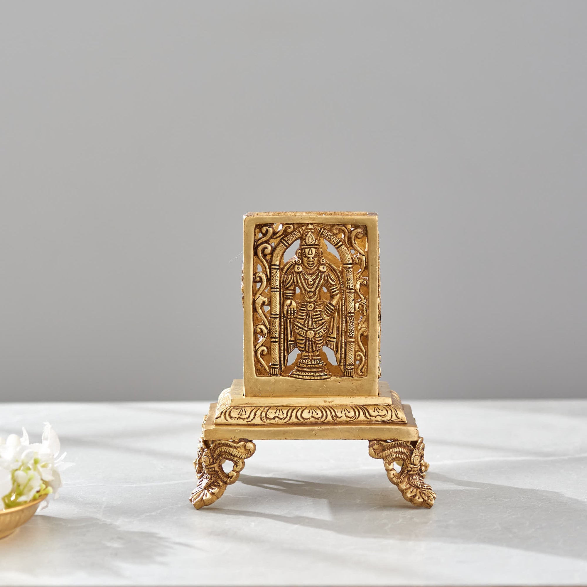 Brass Balaji Lohban - 6 Inch
