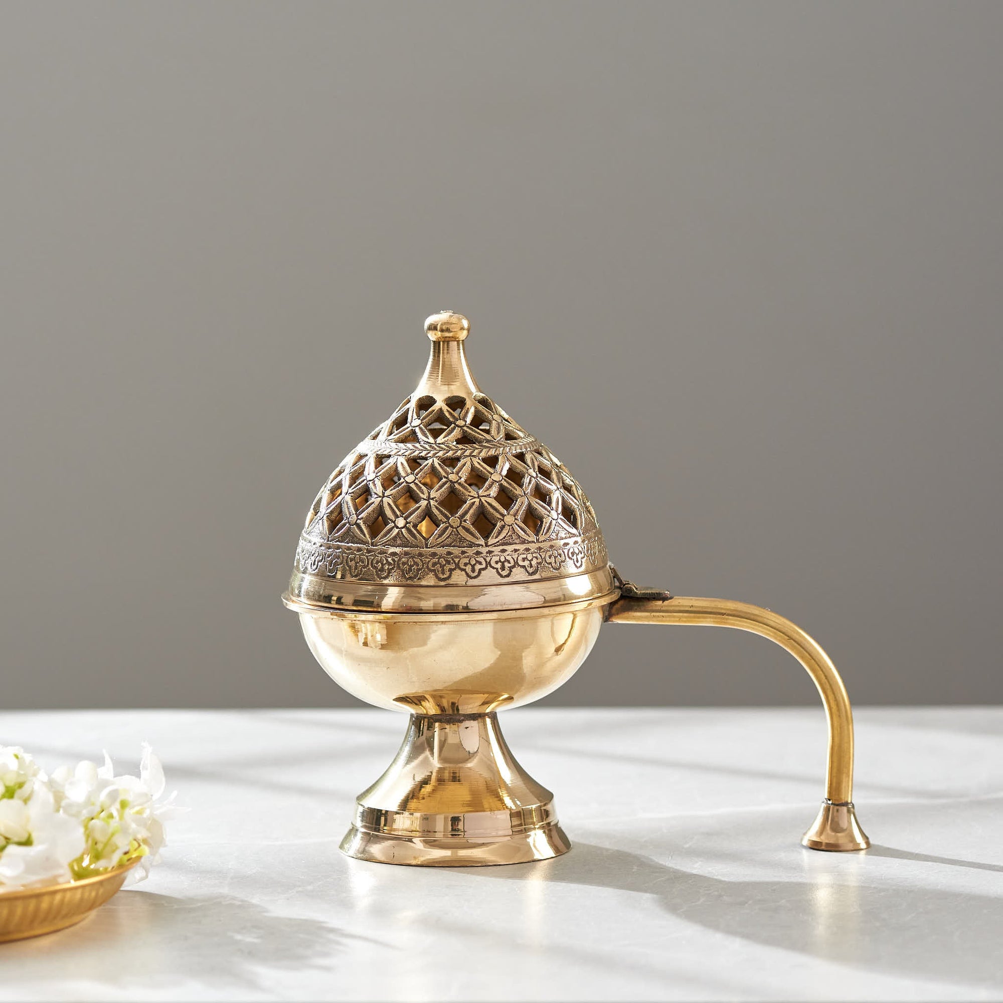 Brass Loban/Dhuna 8 Inch