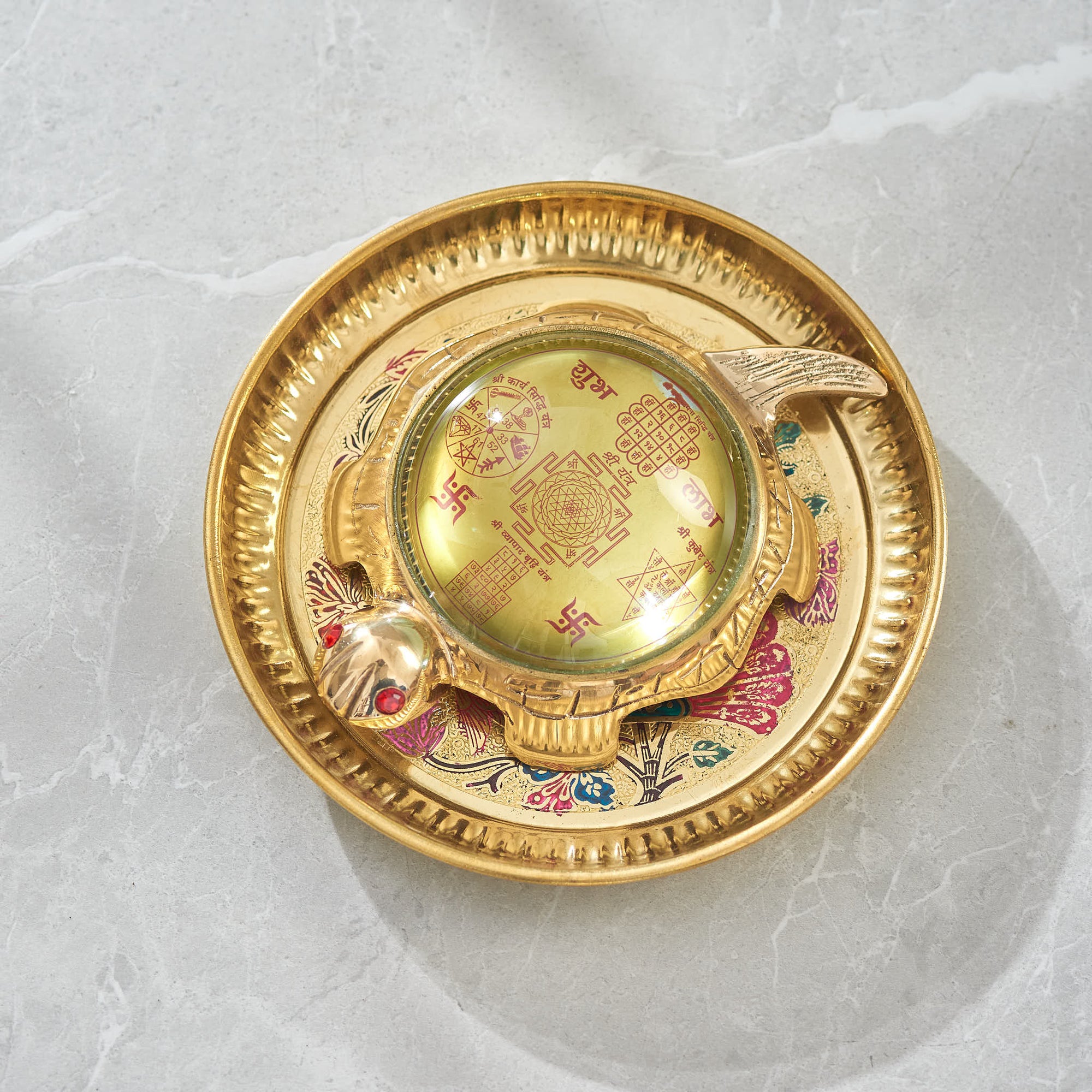 Brass Kachua Yantra