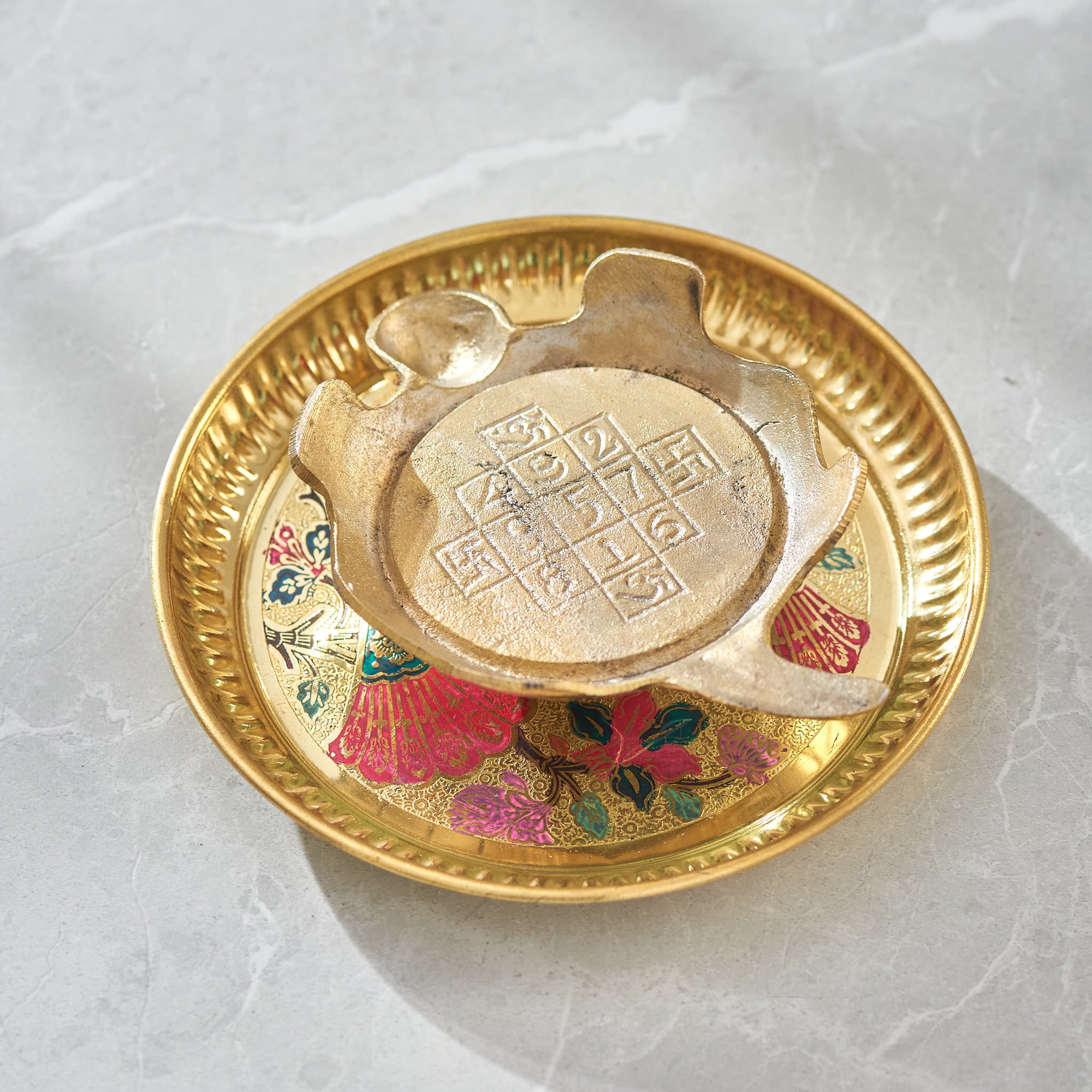 Brass Dhanlaxmi Yantra