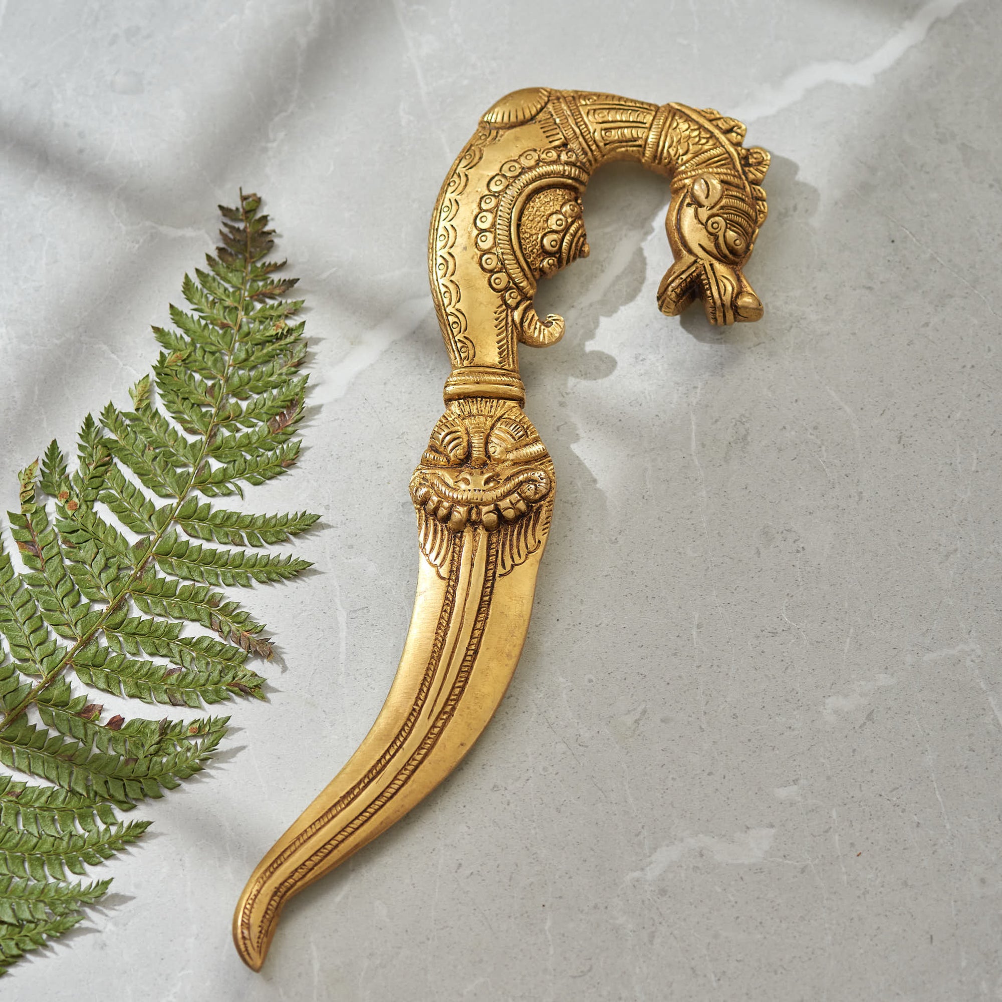 Brass Superfine Katar - 10 Inch
