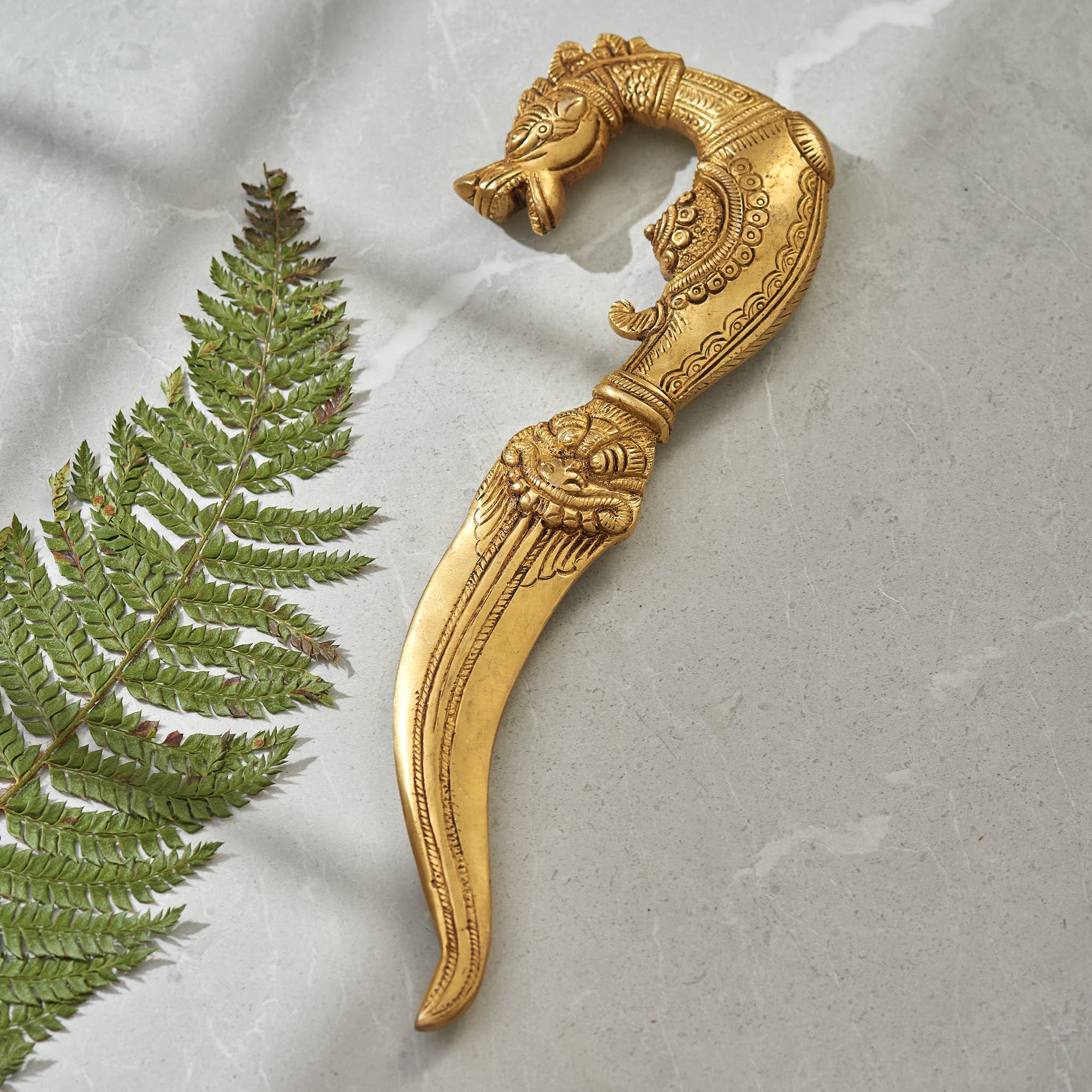 Brass Superfine Katar - 10 Inch