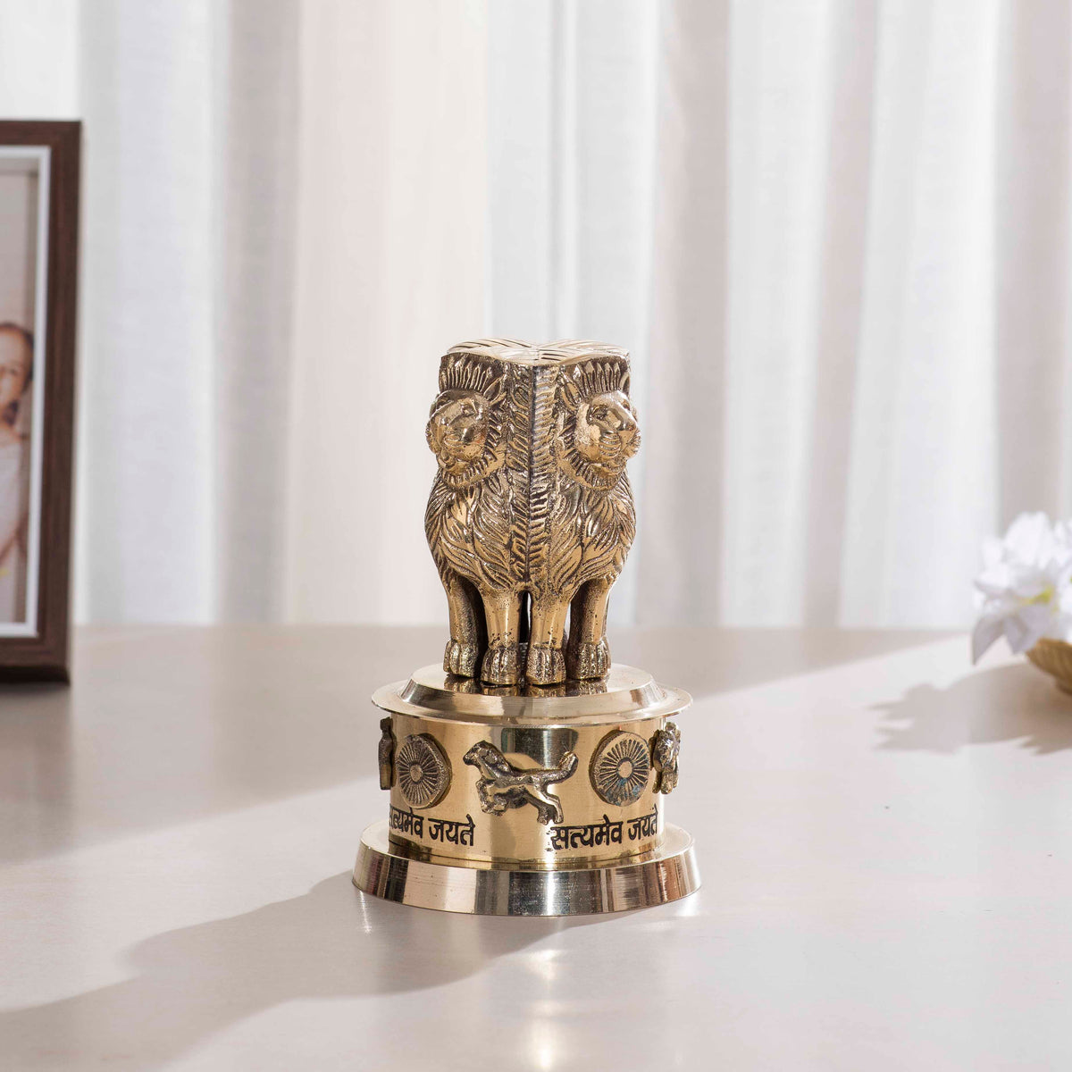 Darbar Craft - Brass Ashok Stambh