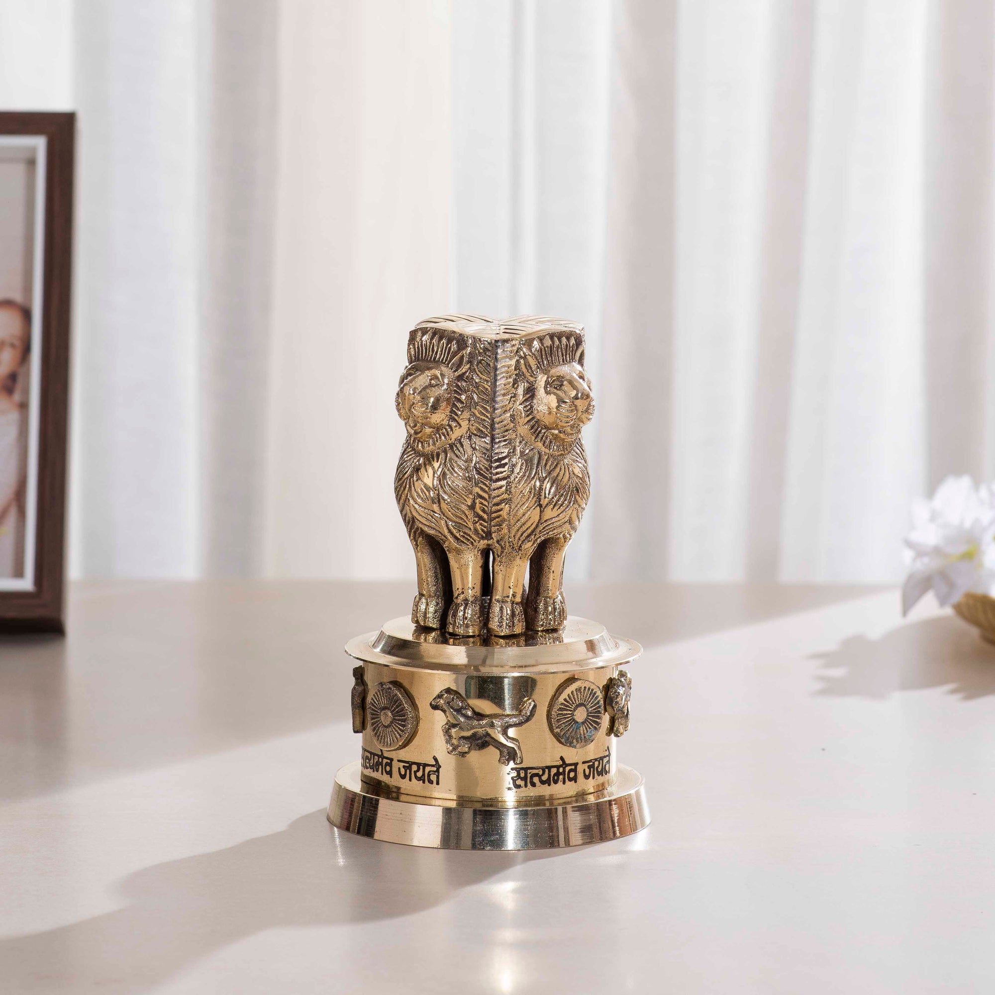 Darbar Craft - Brass Ashok Stambh