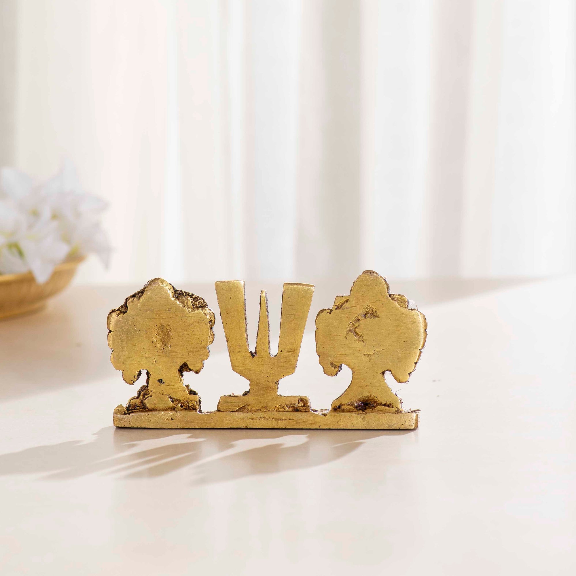 Shankh Chakra Namah Table Top - 4 Inch