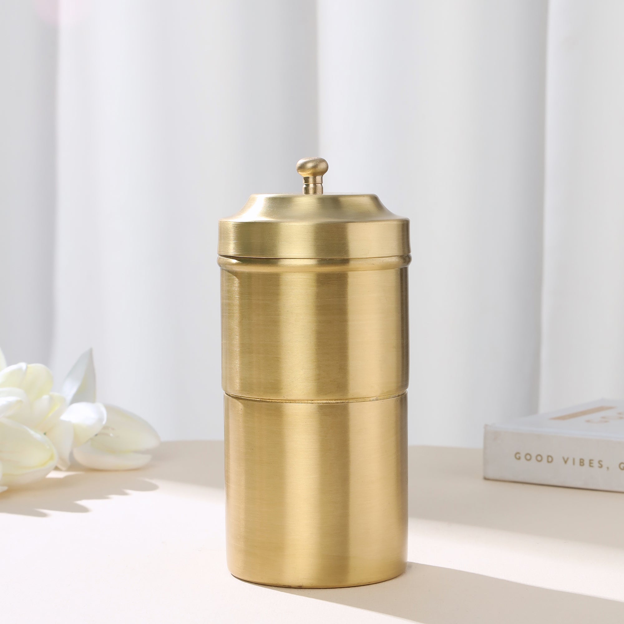Brass Coffee Filter- 7 Inch