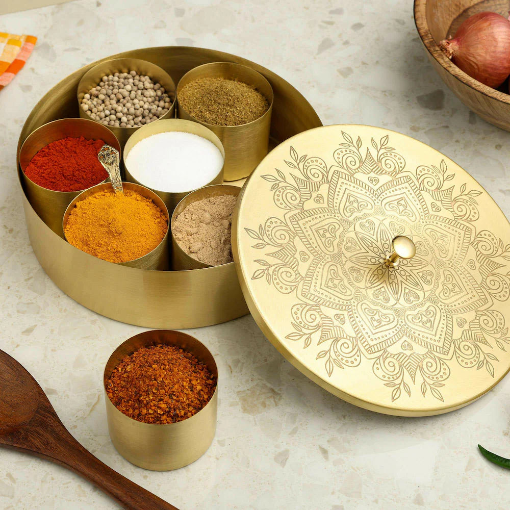 Brass vs. Stainless Steel vs. Plastic: Which Material is Best for a Masala Box?