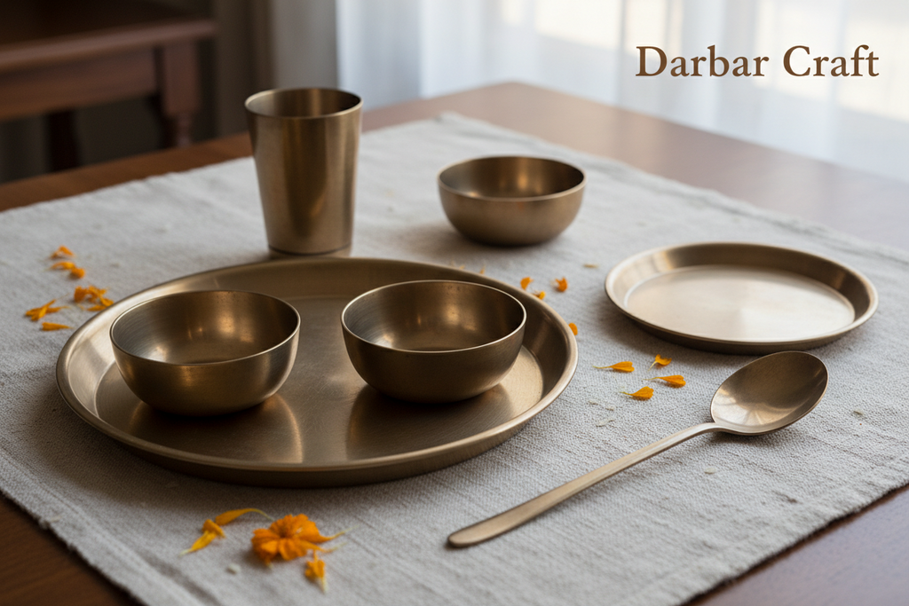 Why Kansa Utensils Are Better for Health Than Steel, Aluminium, or Plastic